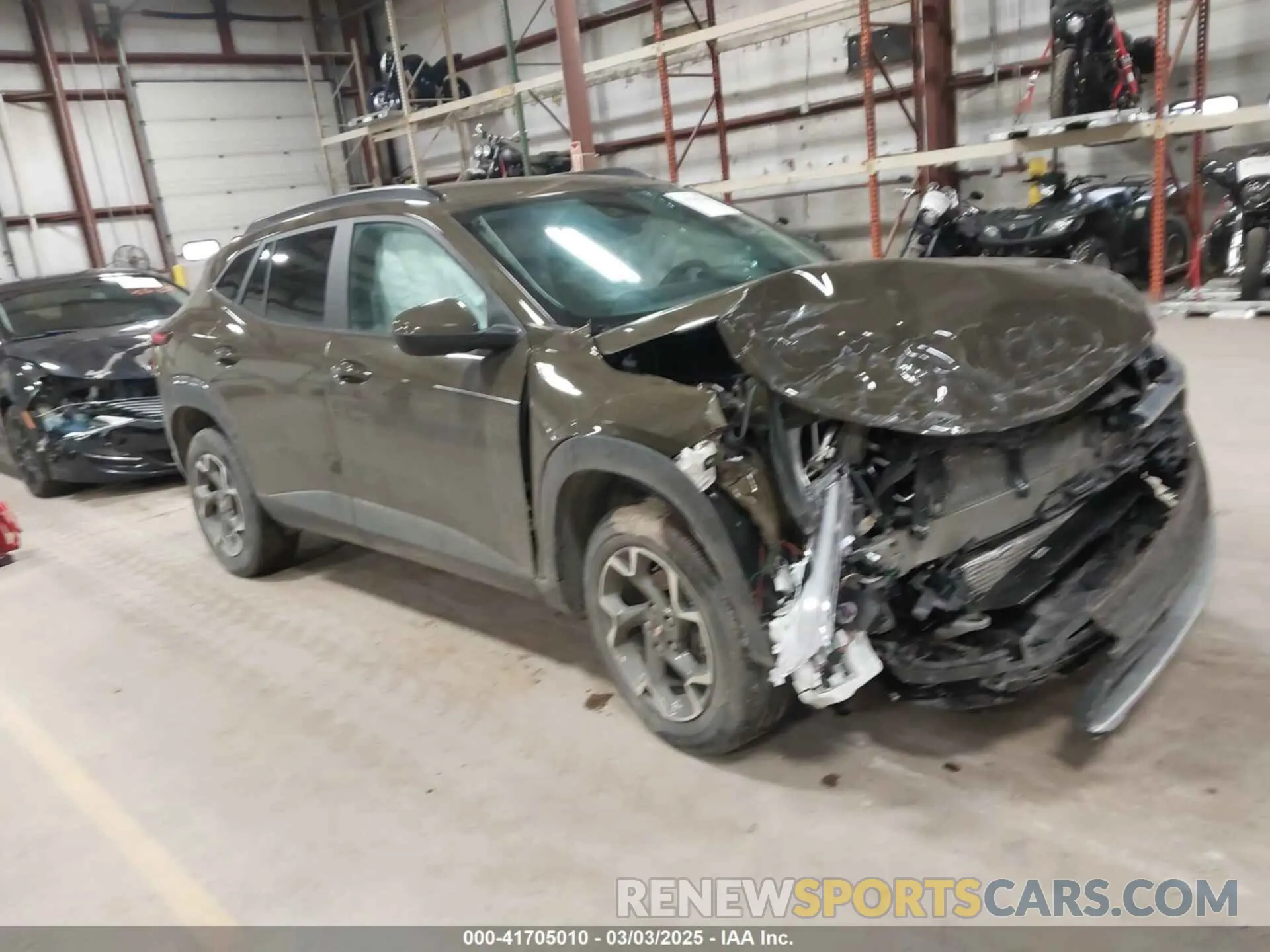1 fotografías del automóvil dañado KL77LHE28RC101679 CHEVROLET TRAX 2024