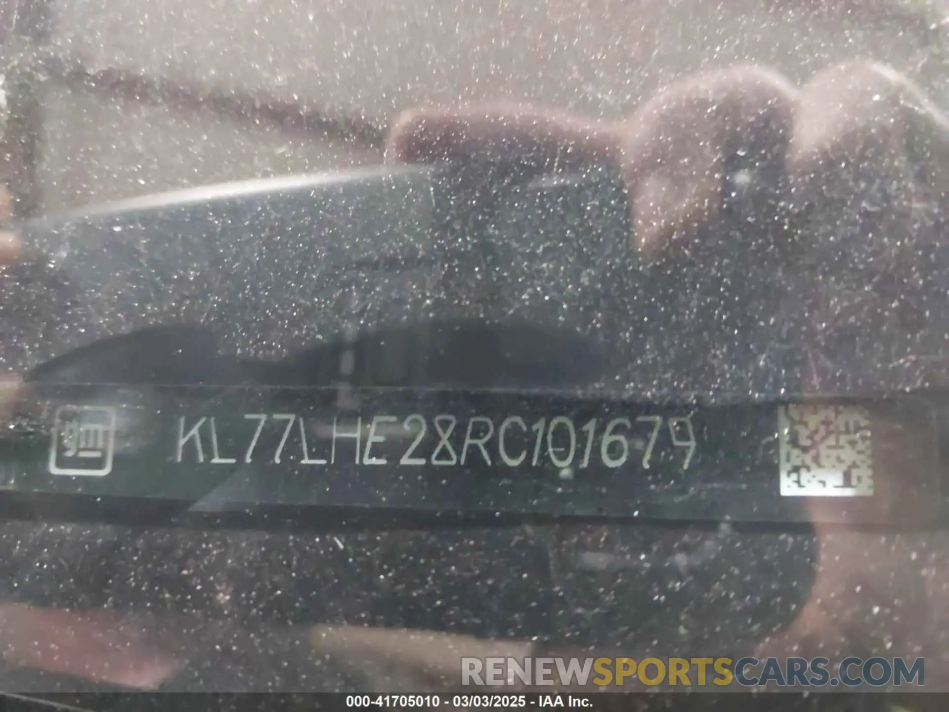 9 fotografías del automóvil dañado KL77LHE28RC101679 CHEVROLET TRAX 2024
