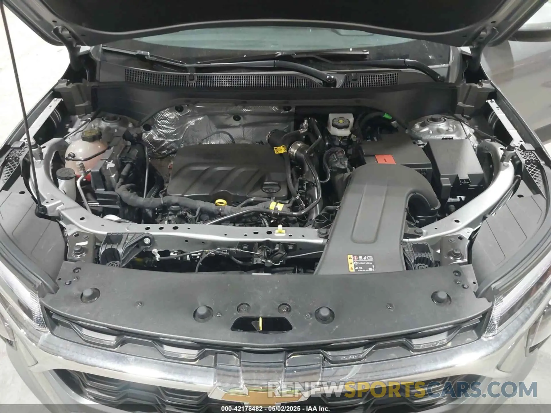 10 fotografías del automóvil dañado KL77LHE28RC112469 CHEVROLET TRAX 2024