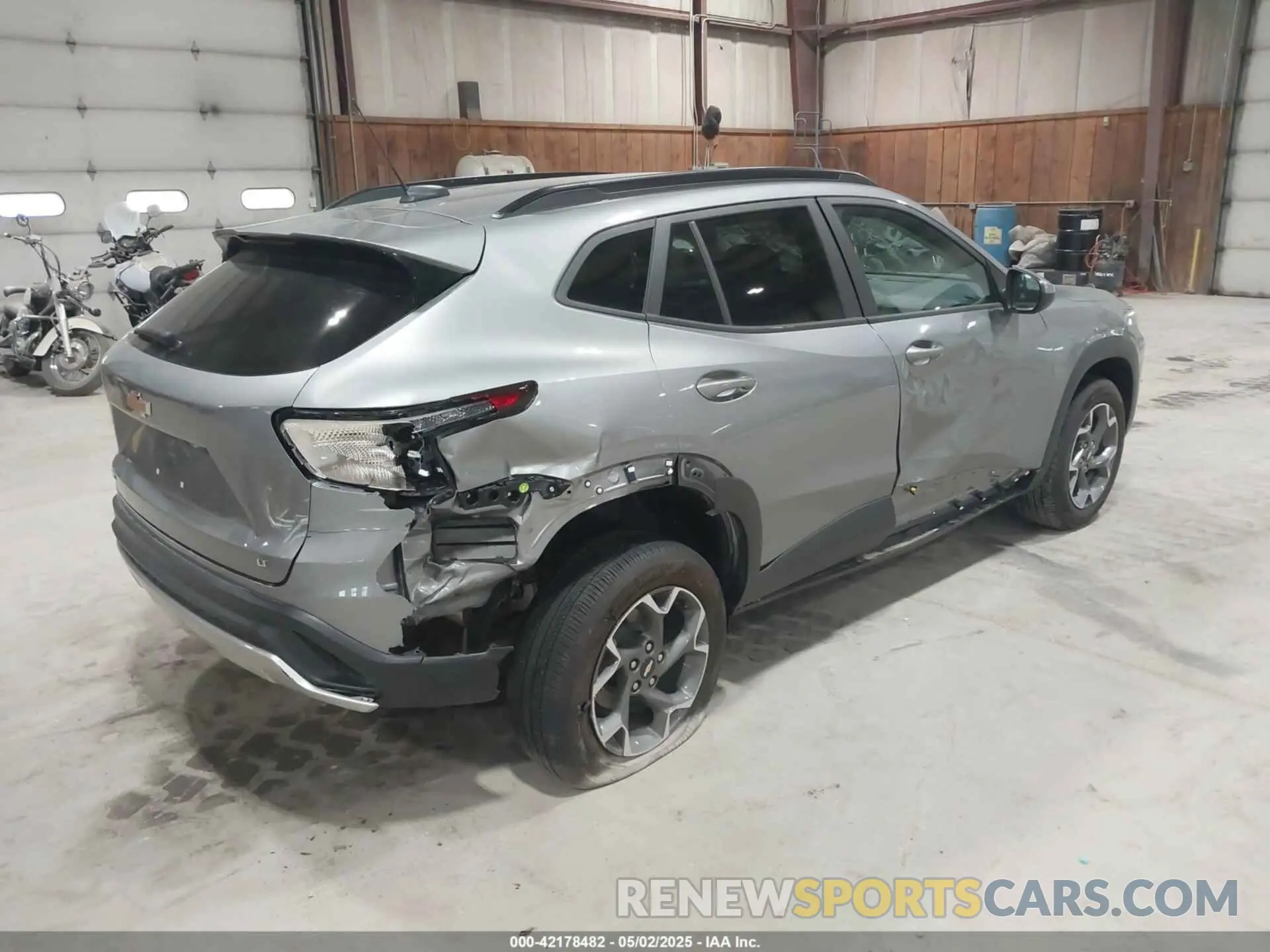 4 fotografías del automóvil dañado KL77LHE28RC112469 CHEVROLET TRAX 2024