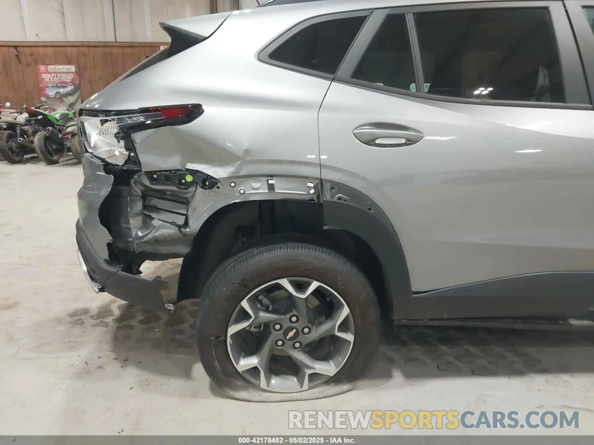 6 fotografías del automóvil dañado KL77LHE28RC112469 CHEVROLET TRAX 2024