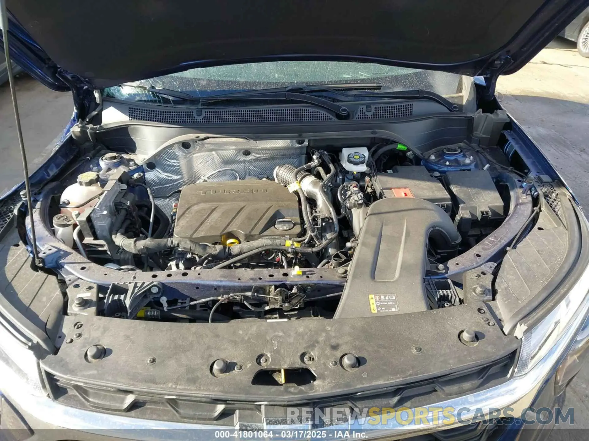10 fotografías del automóvil dañado KL77LHE28RC134455 CHEVROLET TRAX 2024