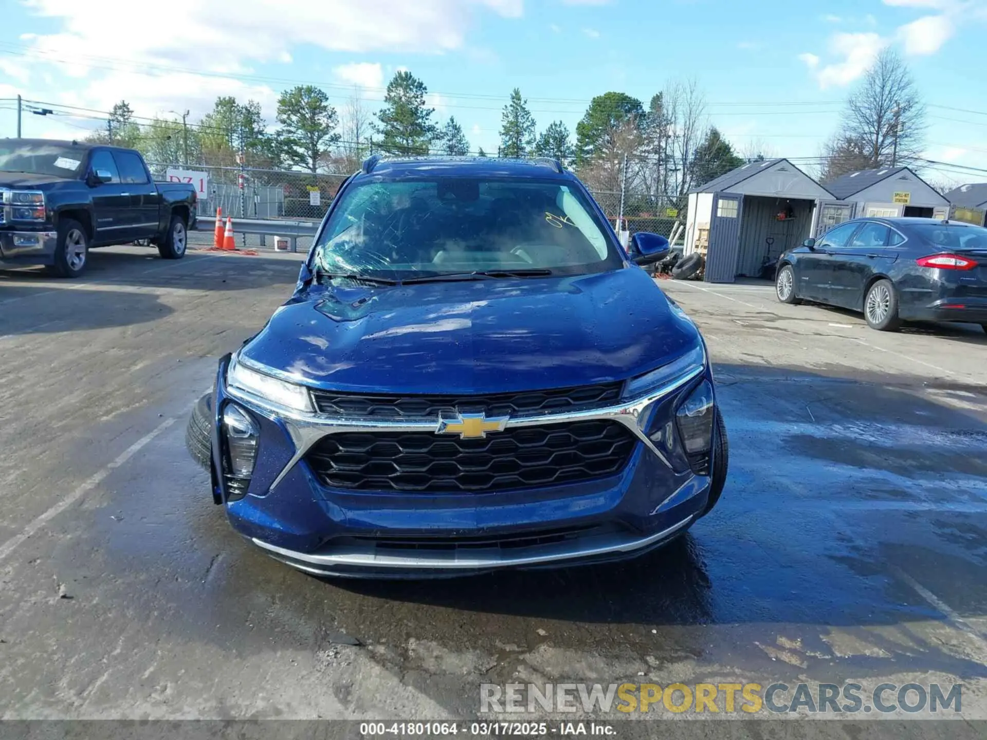 12 fotografías del automóvil dañado KL77LHE28RC134455 CHEVROLET TRAX 2024