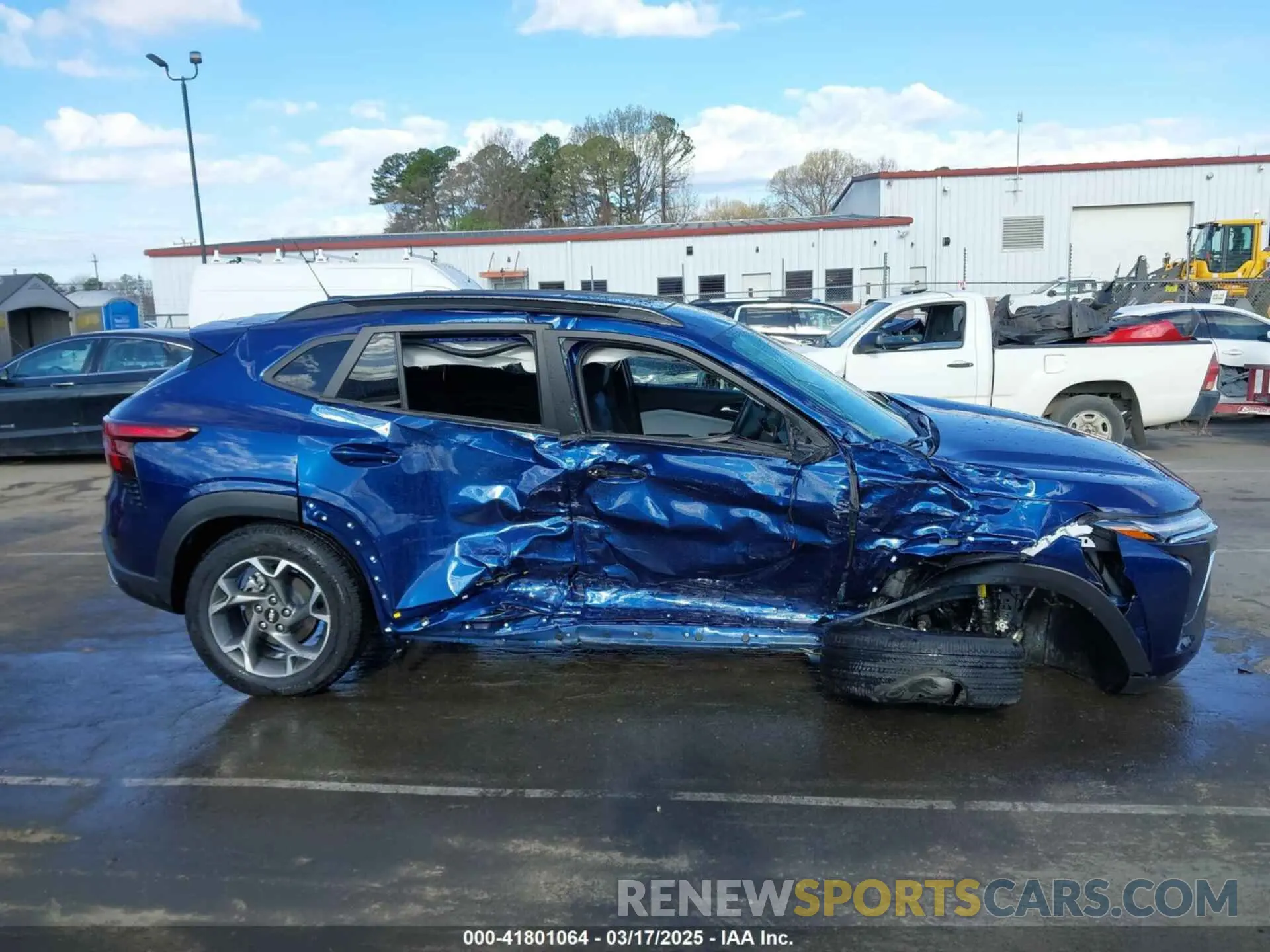 13 fotografías del automóvil dañado KL77LHE28RC134455 CHEVROLET TRAX 2024