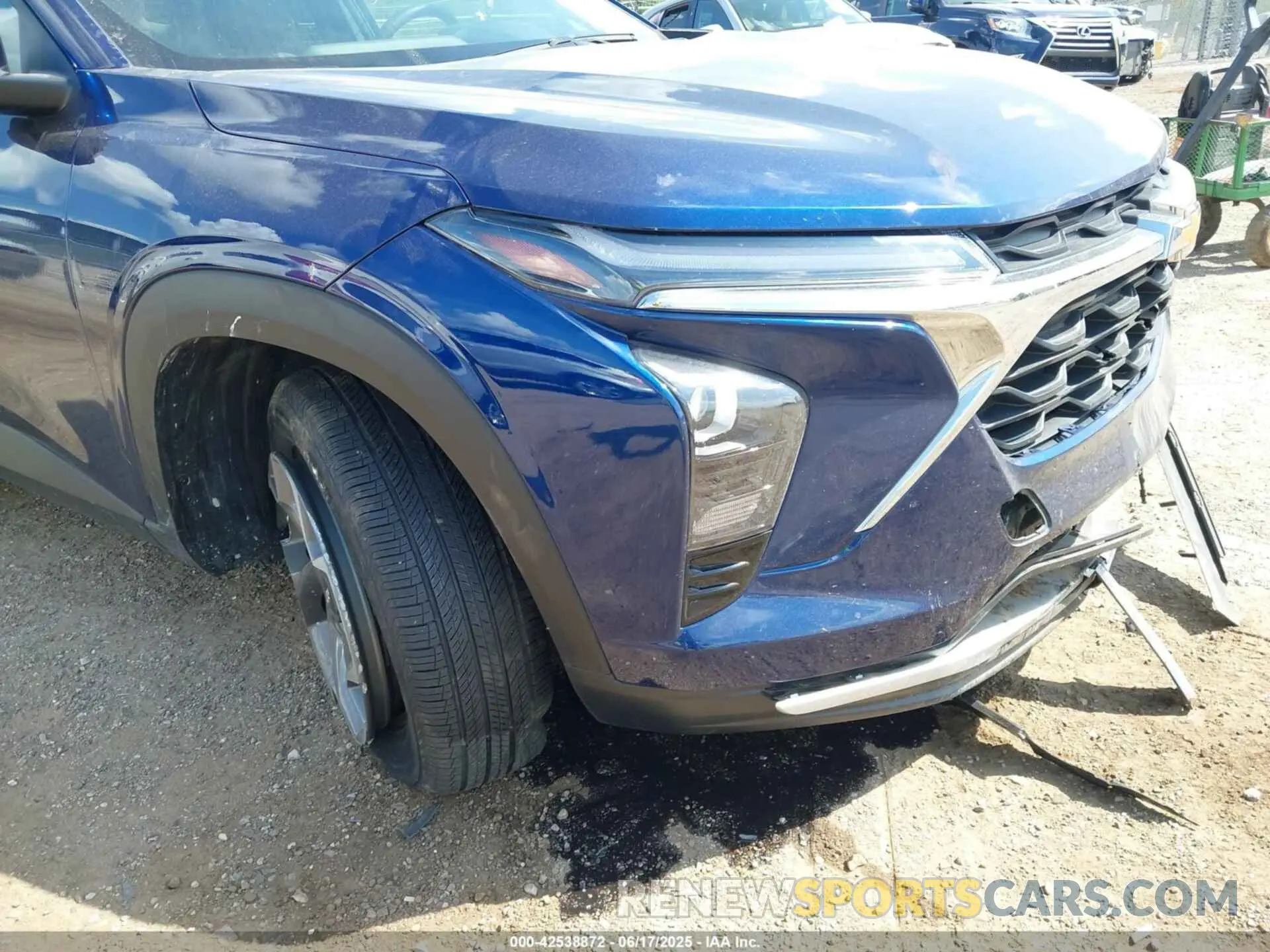 6 fotografías del automóvil dañado KL77LHE29RC108219 CHEVROLET TRAX 2024