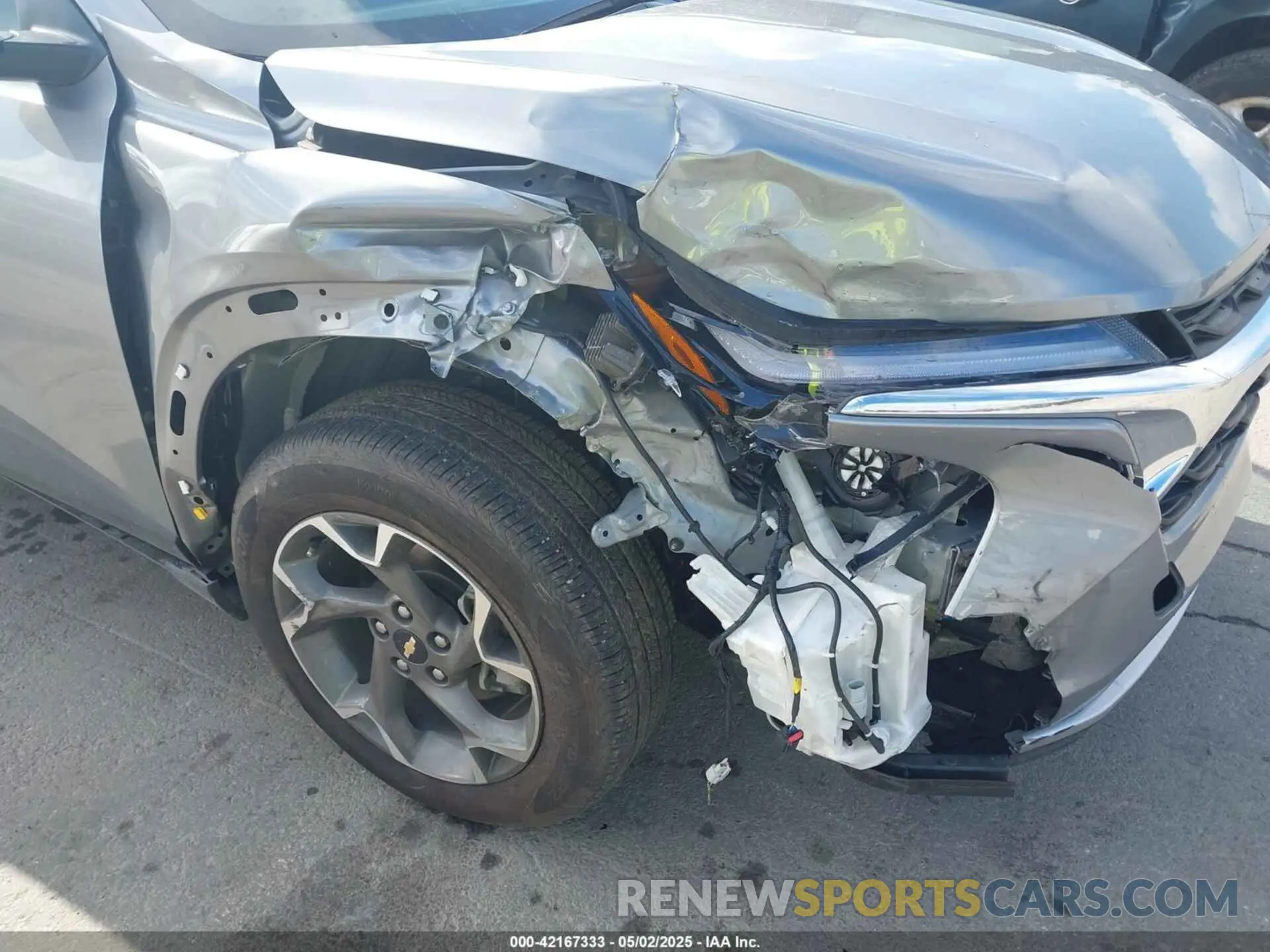 6 fotografías del automóvil dañado KL77LHE29RC178223 CHEVROLET TRAX 2024