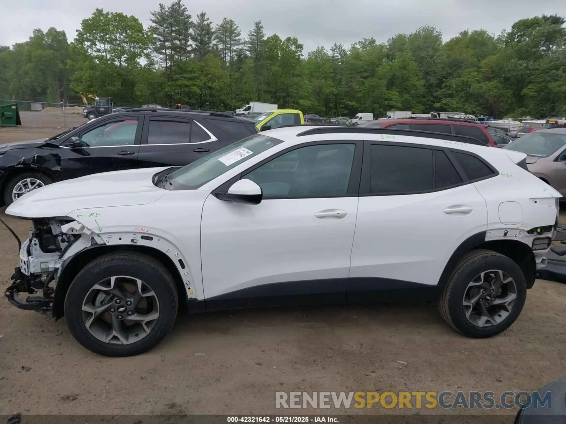 15 fotografías del automóvil dañado KL77LHE2XRC045597 CHEVROLET TRAX 2024