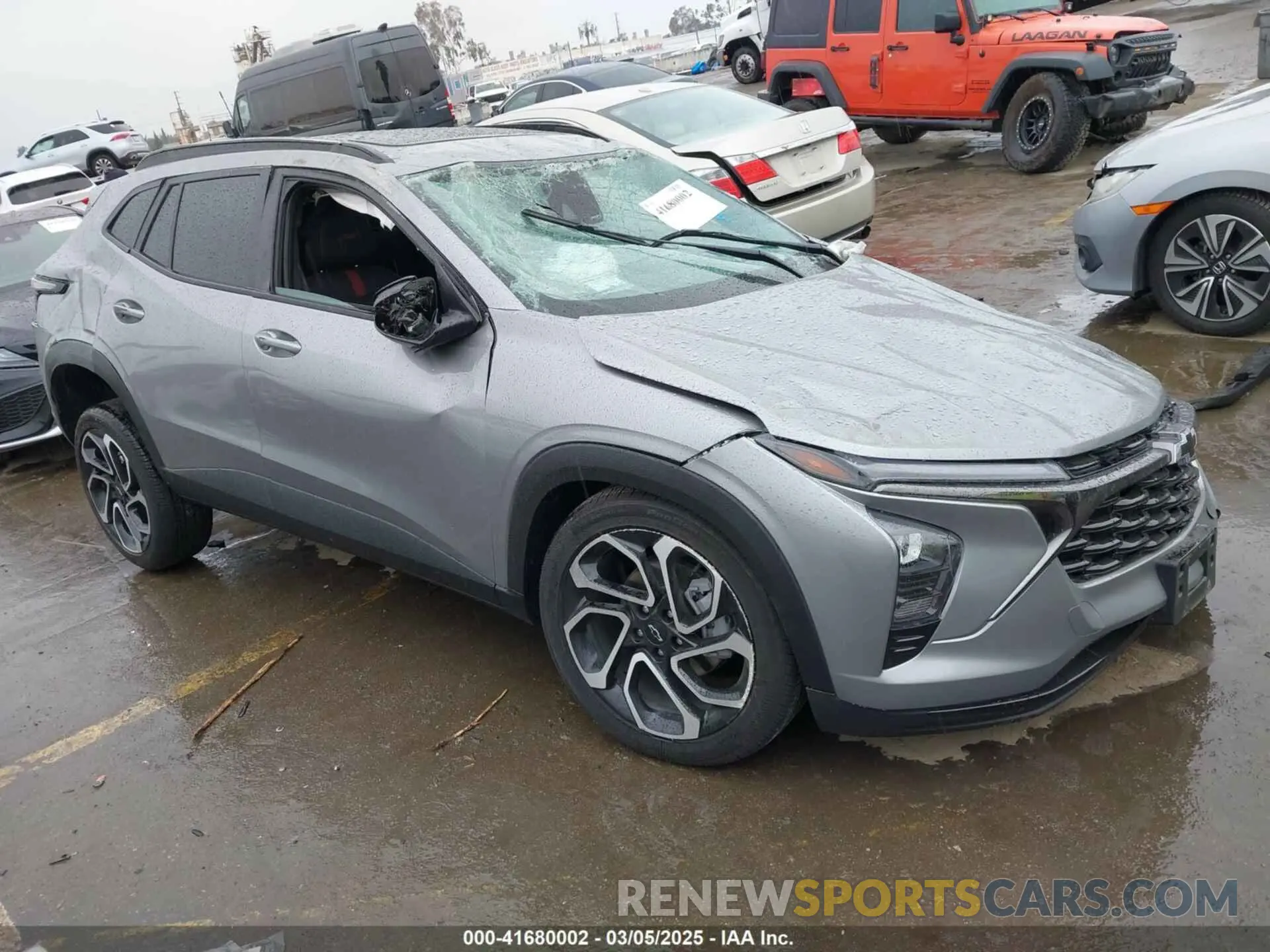 1 fotografías del automóvil dañado KL77LJE20RC135378 CHEVROLET TRAX 2024