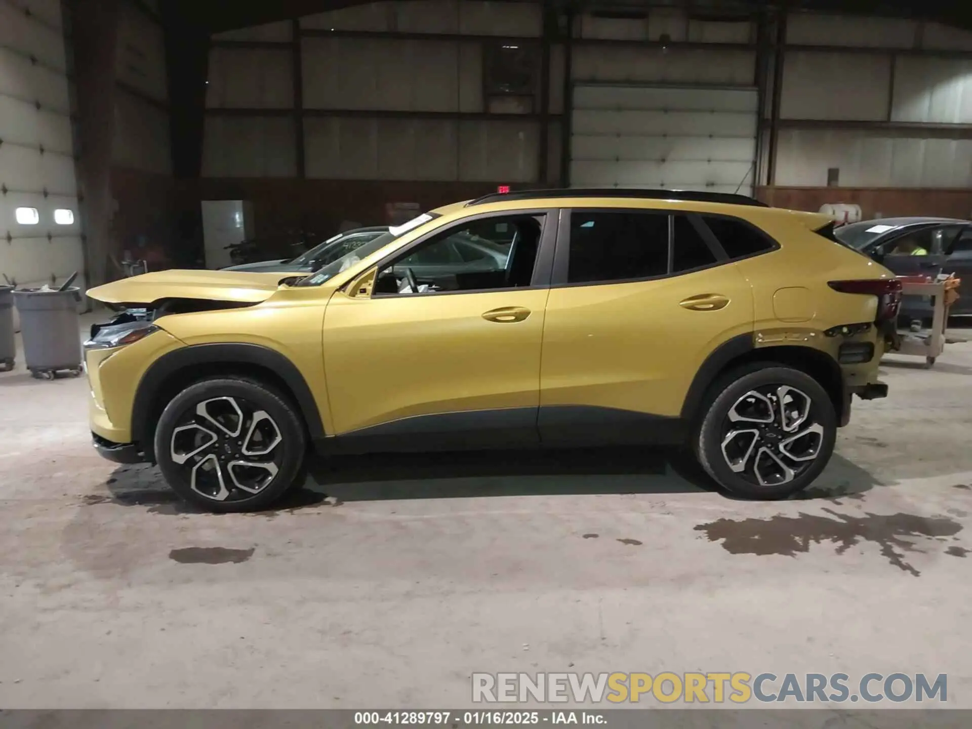 14 fotografías del automóvil dañado KL77LJE22RC168401 CHEVROLET TRAX 2024
