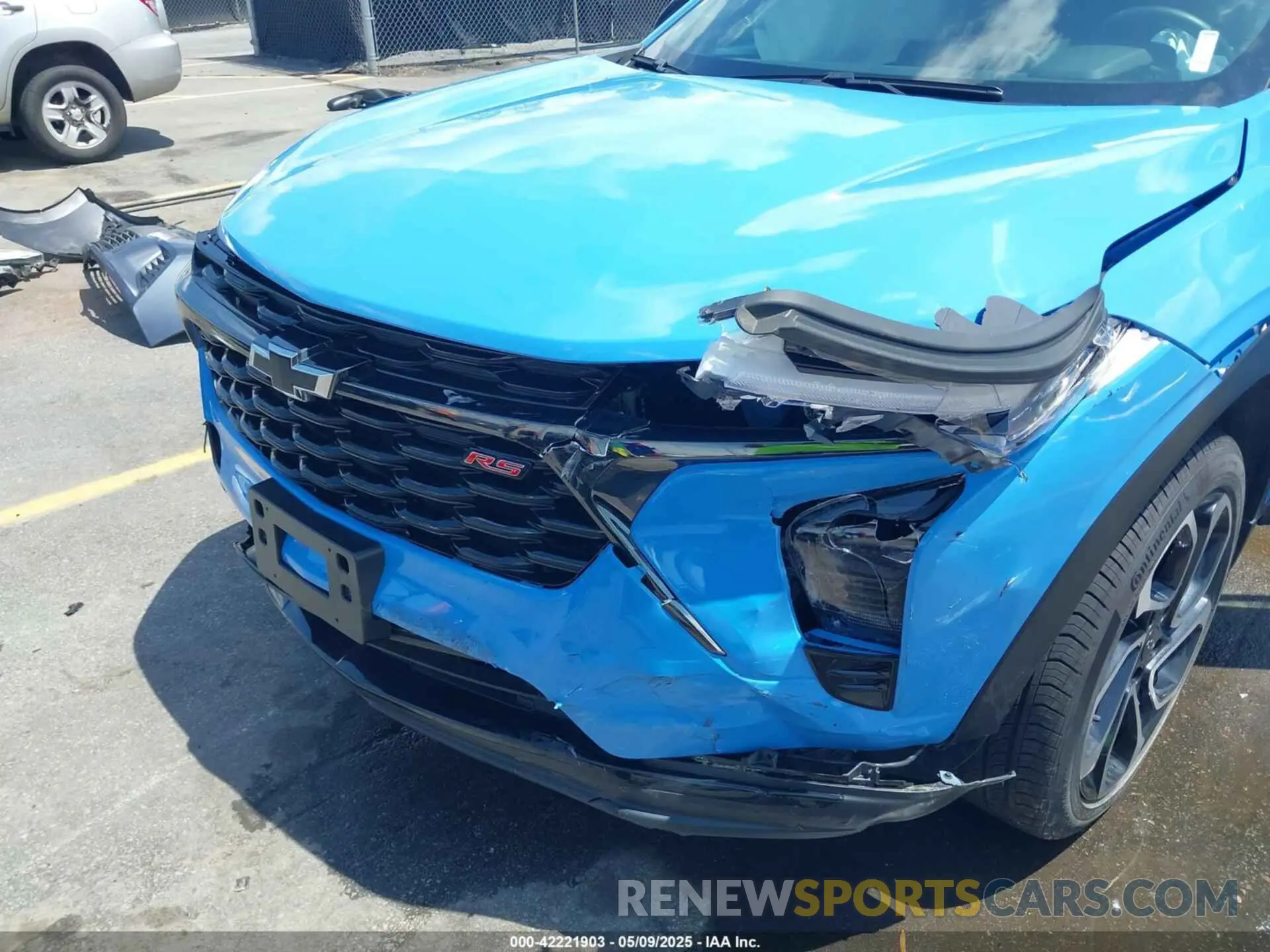 6 fotografías del automóvil dañado KL77LJE23RC052656 CHEVROLET TRAX 2024