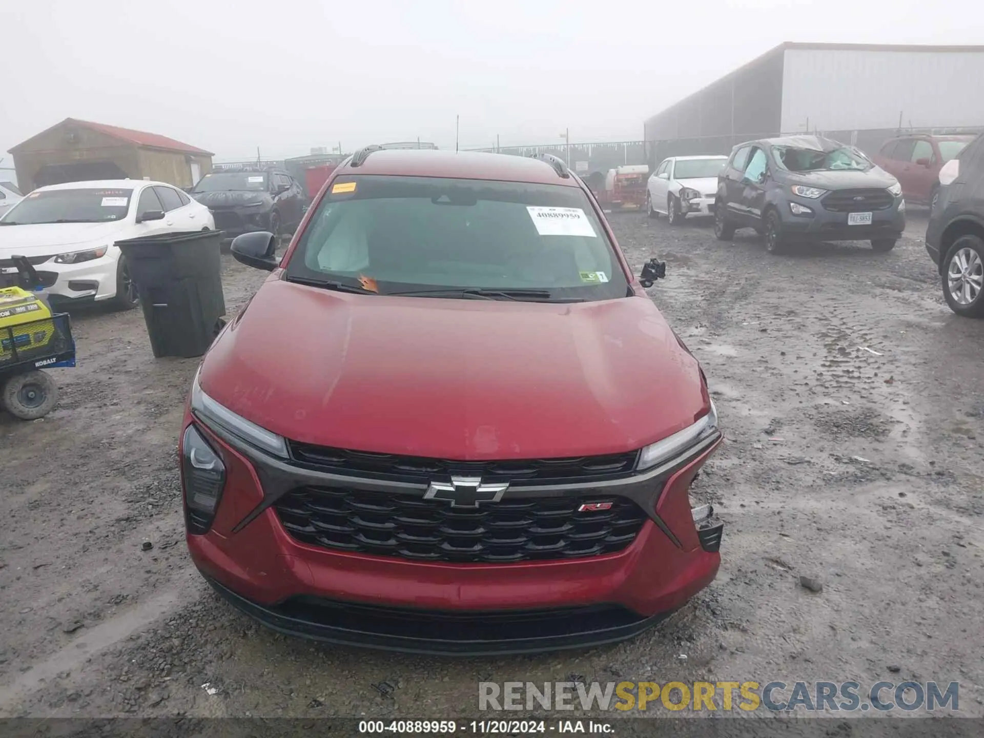 13 fotografías del automóvil dañado KL77LJE23RC064032 CHEVROLET TRAX 2024