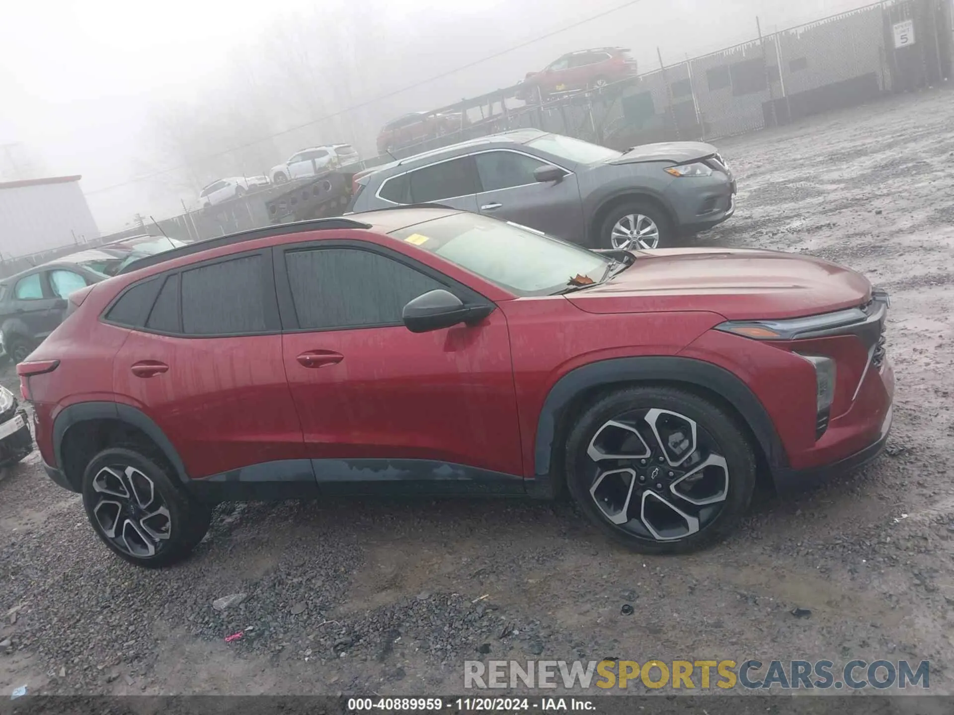 14 fotografías del automóvil dañado KL77LJE23RC064032 CHEVROLET TRAX 2024