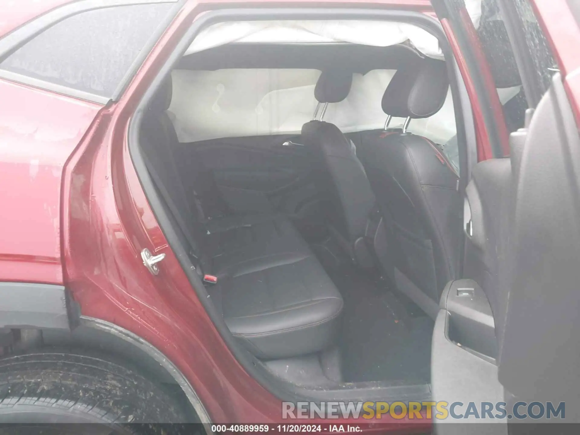 8 fotografías del automóvil dañado KL77LJE23RC064032 CHEVROLET TRAX 2024