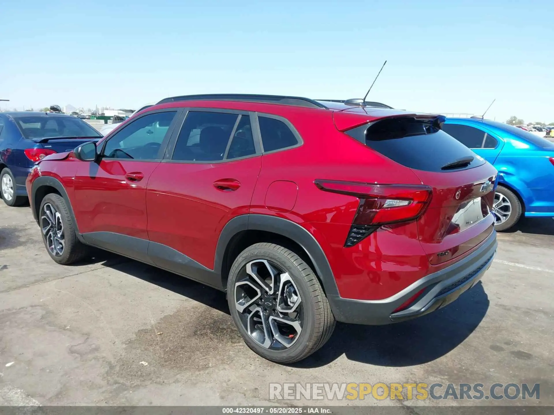 3 fotografías del automóvil dañado KL77LJE24RC034750 CHEVROLET TRAX 2024