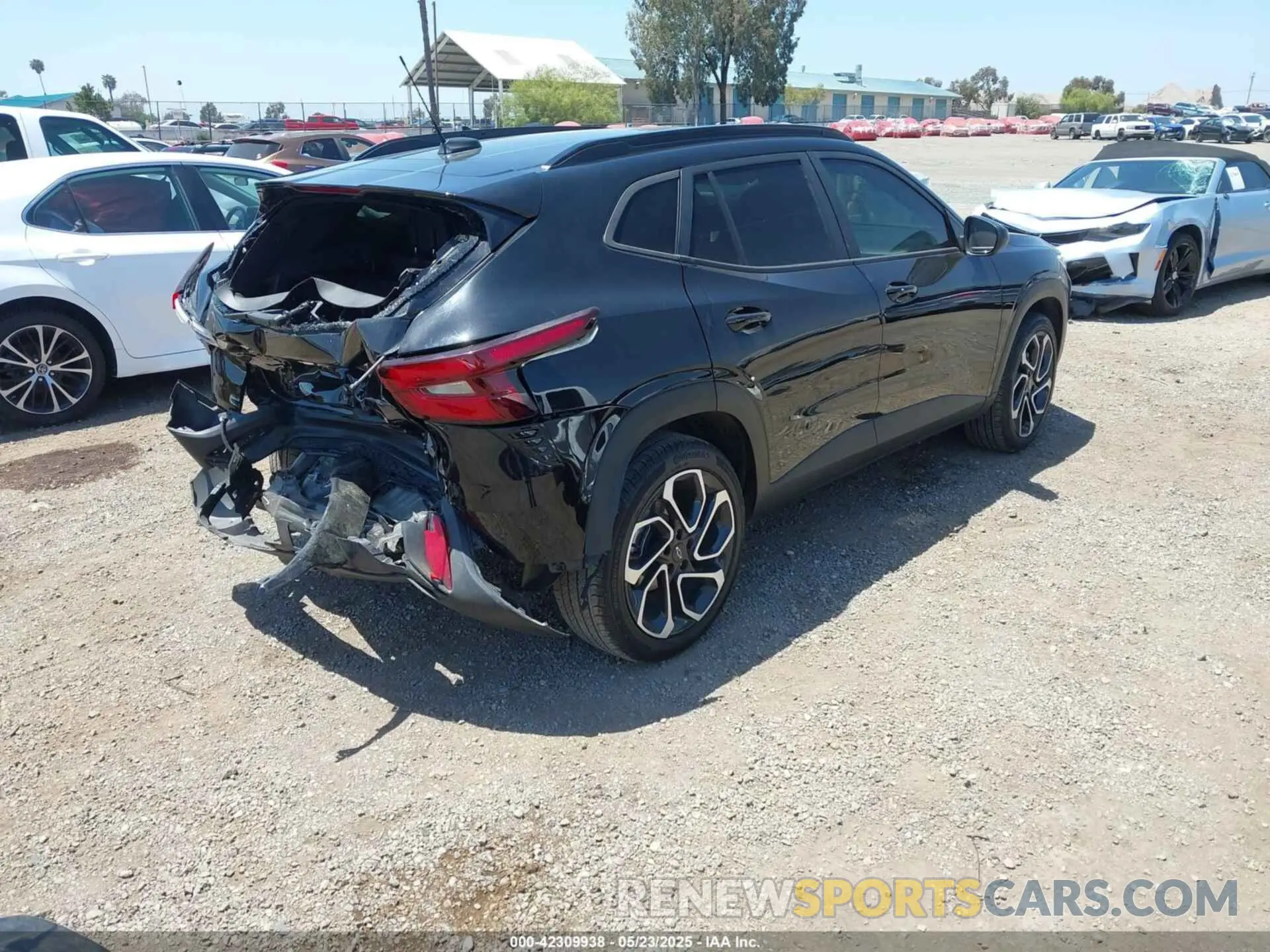 4 fotografías del automóvil dañado KL77LJE24RC128532 CHEVROLET TRAX 2024