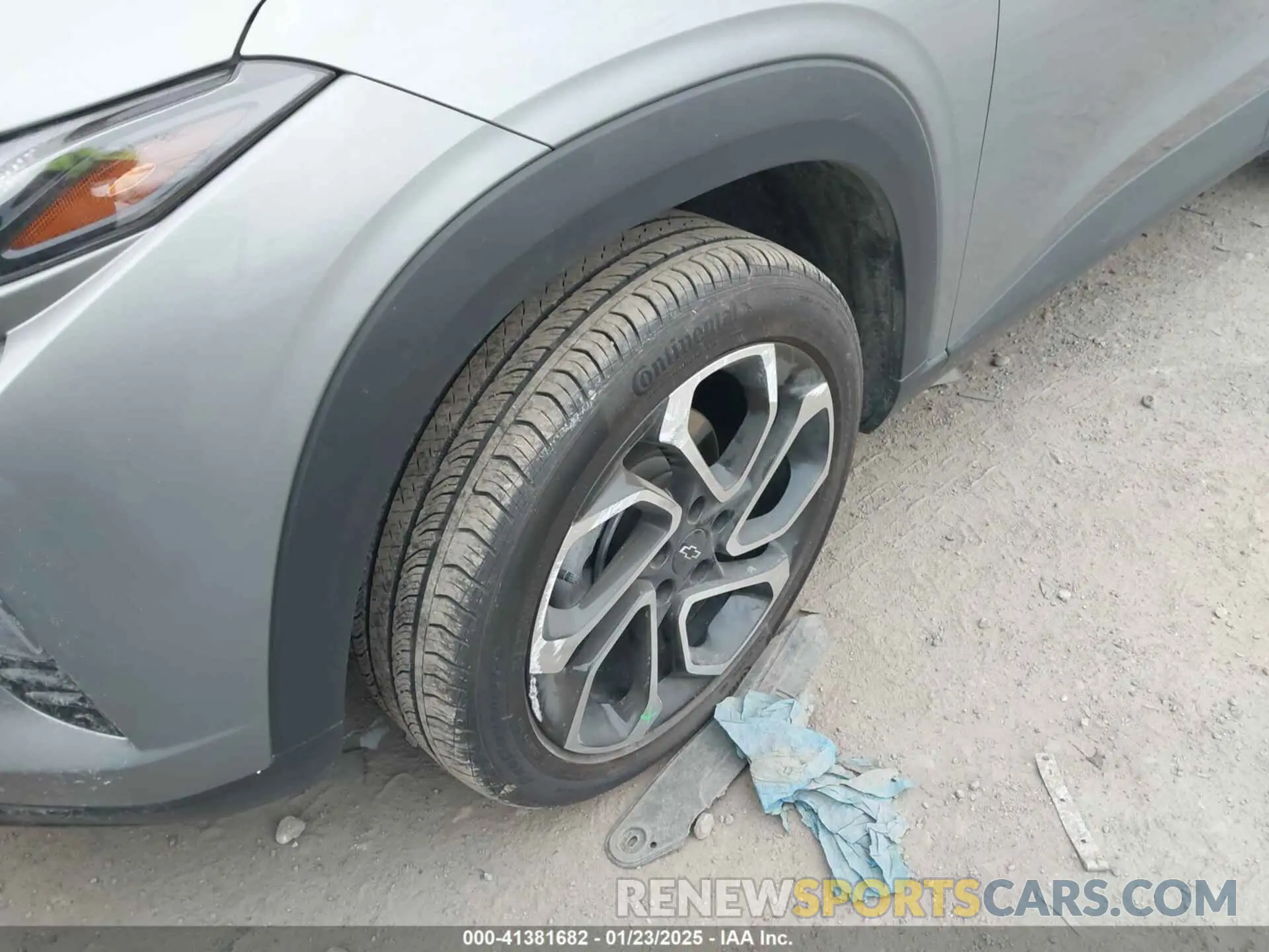 6 fotografías del automóvil dañado KL77LJE25RC026219 CHEVROLET TRAX 2024