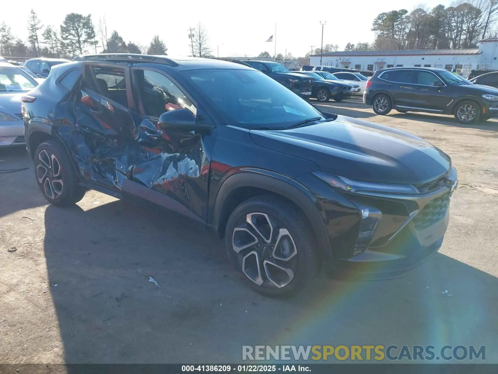 1 fotografías del automóvil dañado KL77LJE25RC116499 CHEVROLET TRAX 2024
