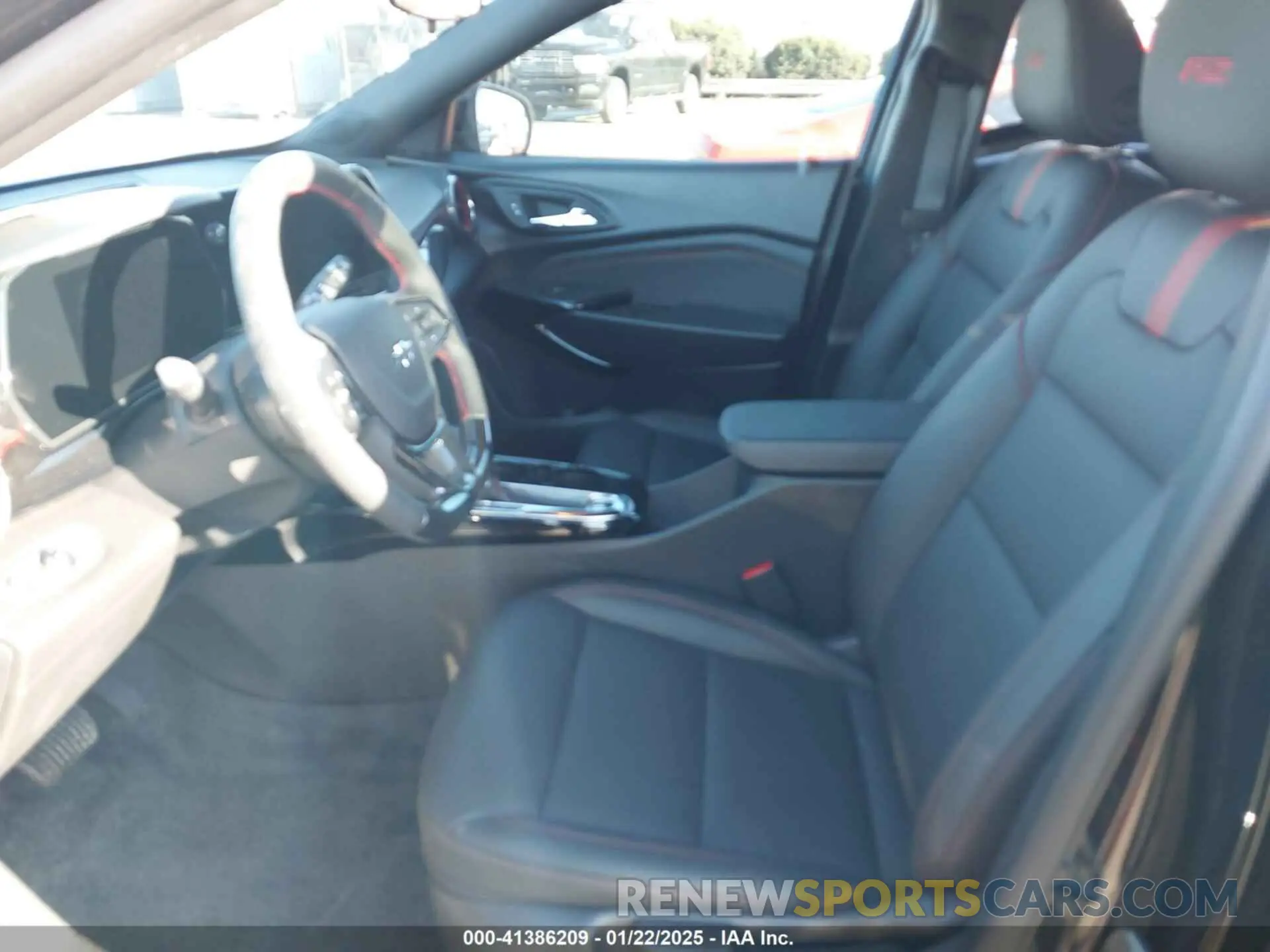 5 fotografías del automóvil dañado KL77LJE25RC116499 CHEVROLET TRAX 2024