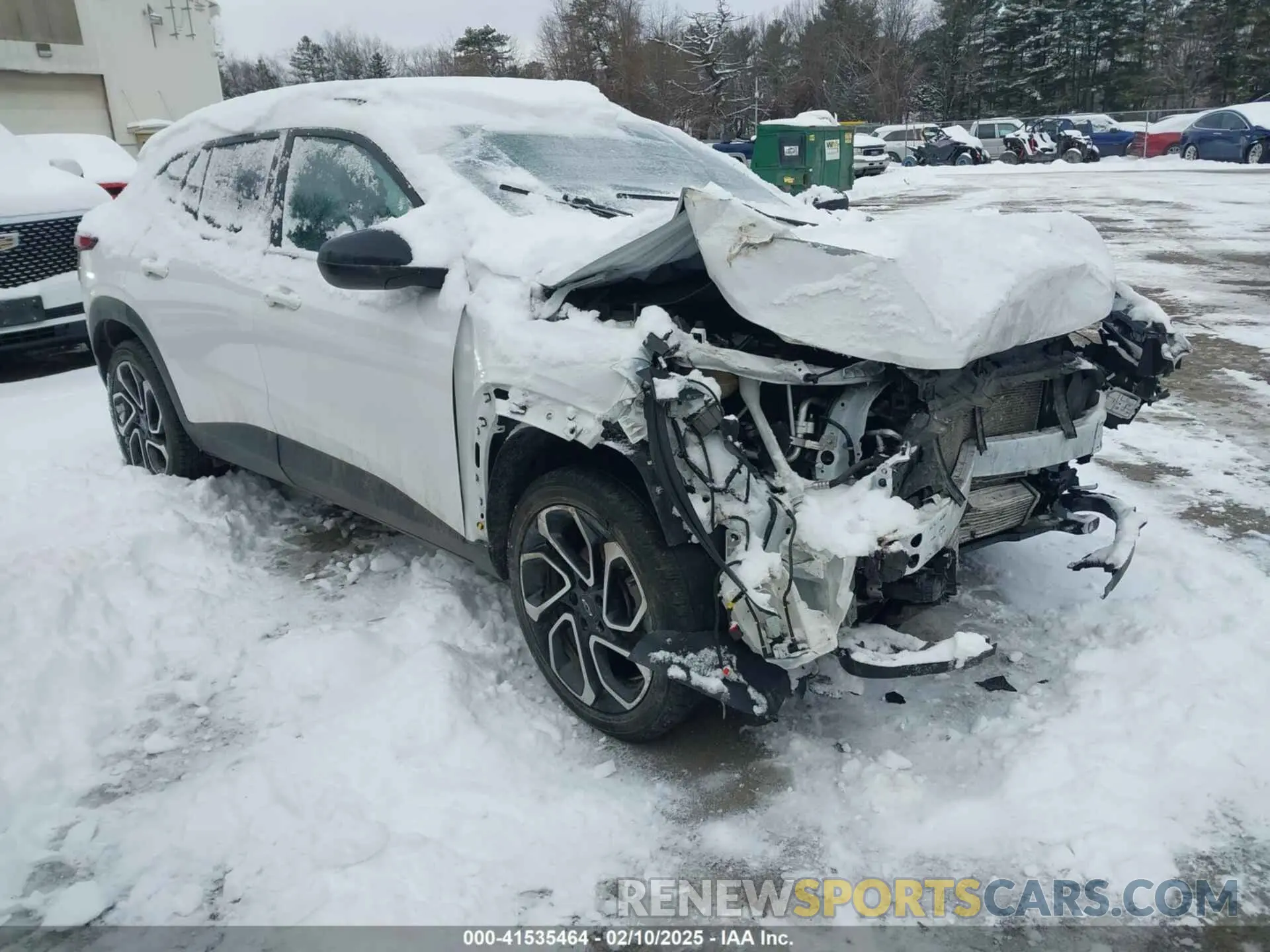 1 fotografías del automóvil dañado KL77LJE26RC042266 CHEVROLET TRAX 2024