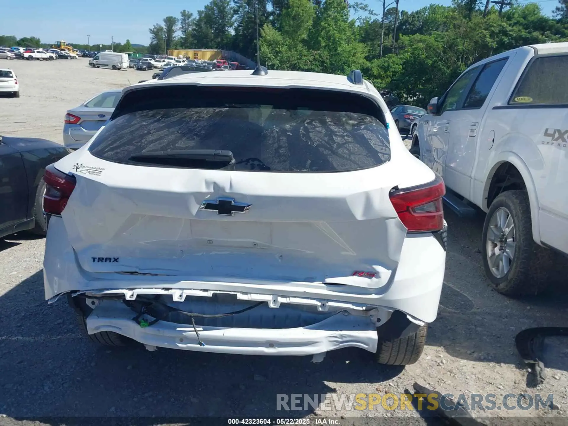 17 fotografías del automóvil dañado KL77LJE26RC070309 CHEVROLET TRAX 2024