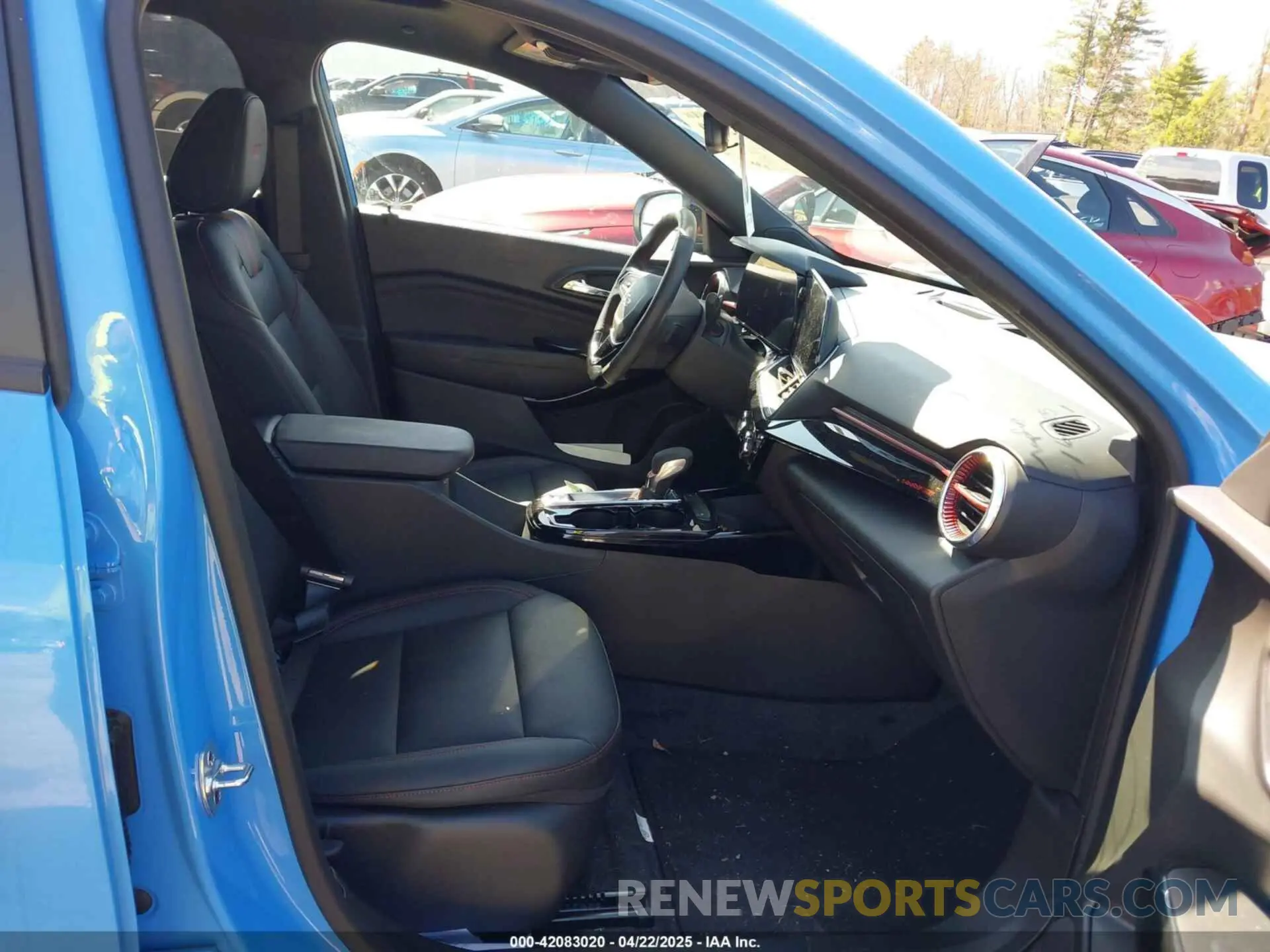 5 fotografías del automóvil dañado KL77LJE26RC163797 CHEVROLET TRAX 2024