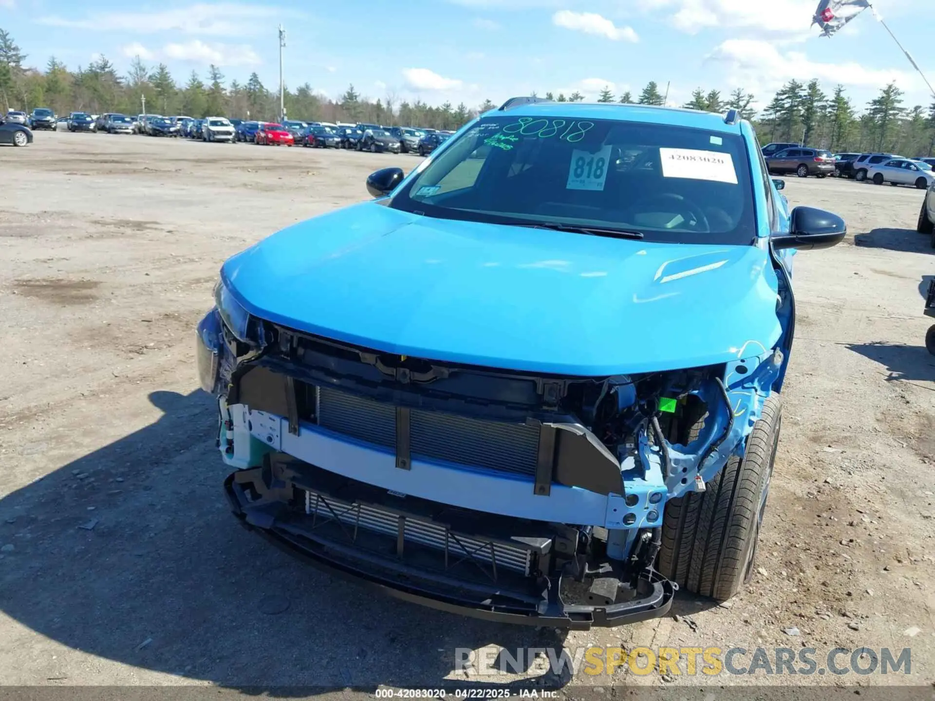 6 fotografías del automóvil dañado KL77LJE26RC163797 CHEVROLET TRAX 2024