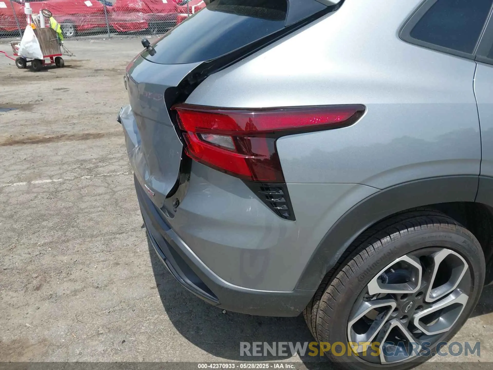18 fotografías del automóvil dañado KL77LJE26RC221603 CHEVROLET TRAX 2024