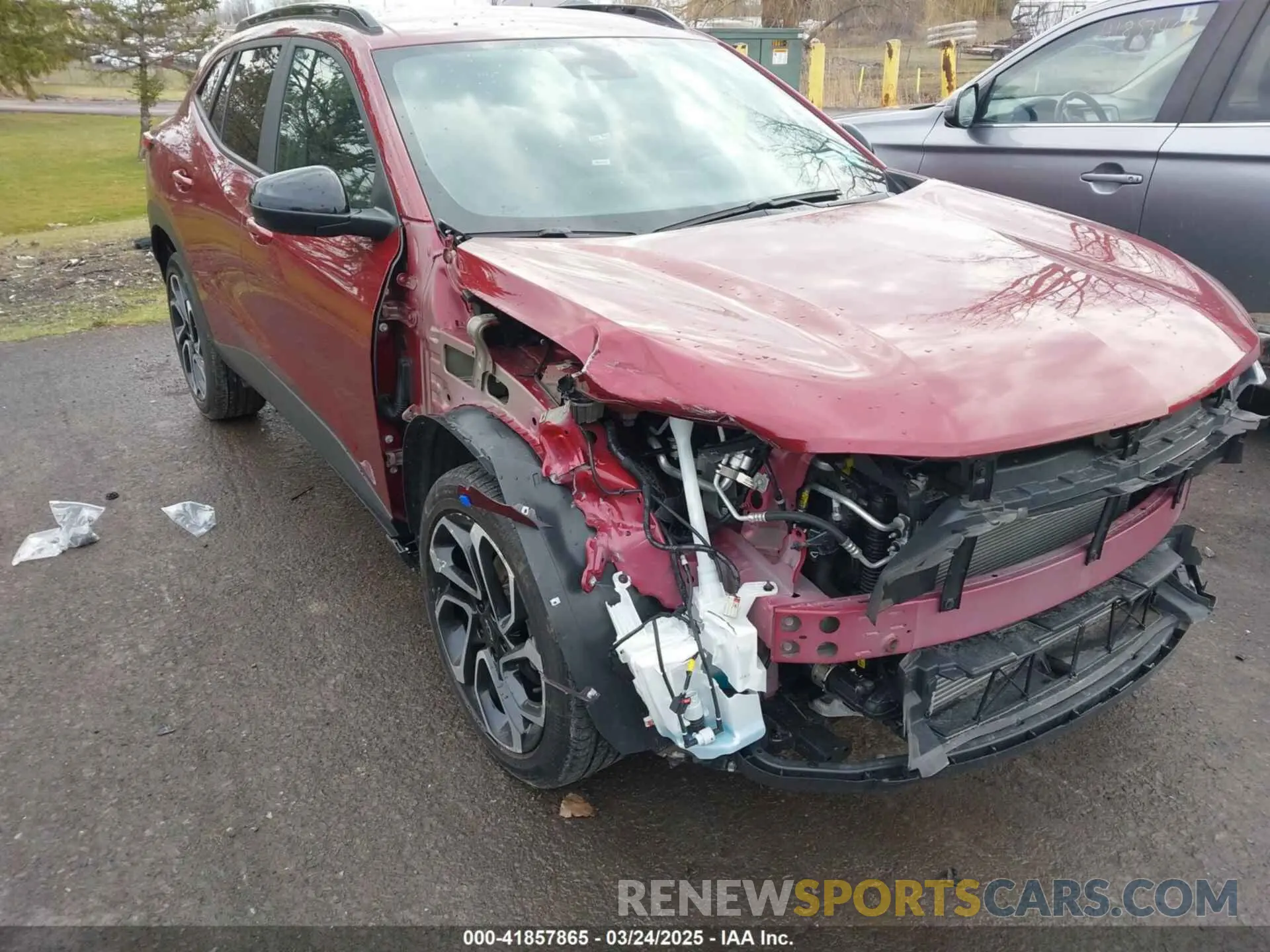1 fotografías del automóvil dañado KL77LJE27RC145695 CHEVROLET TRAX 2024