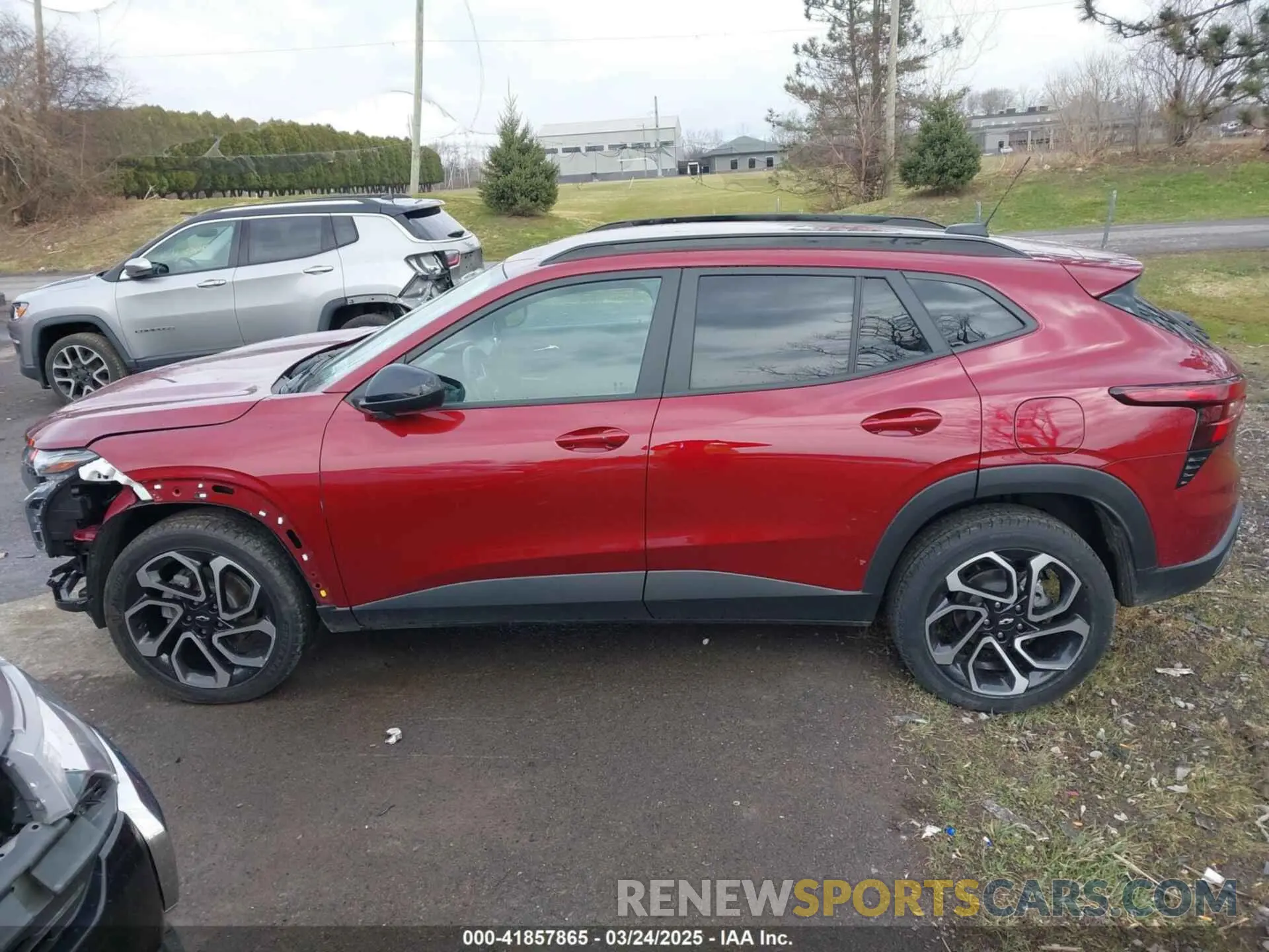 14 fotografías del automóvil dañado KL77LJE27RC145695 CHEVROLET TRAX 2024