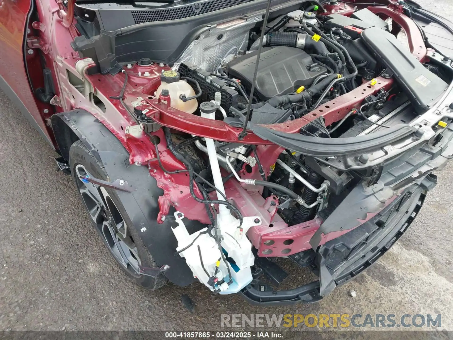 20 fotografías del automóvil dañado KL77LJE27RC145695 CHEVROLET TRAX 2024