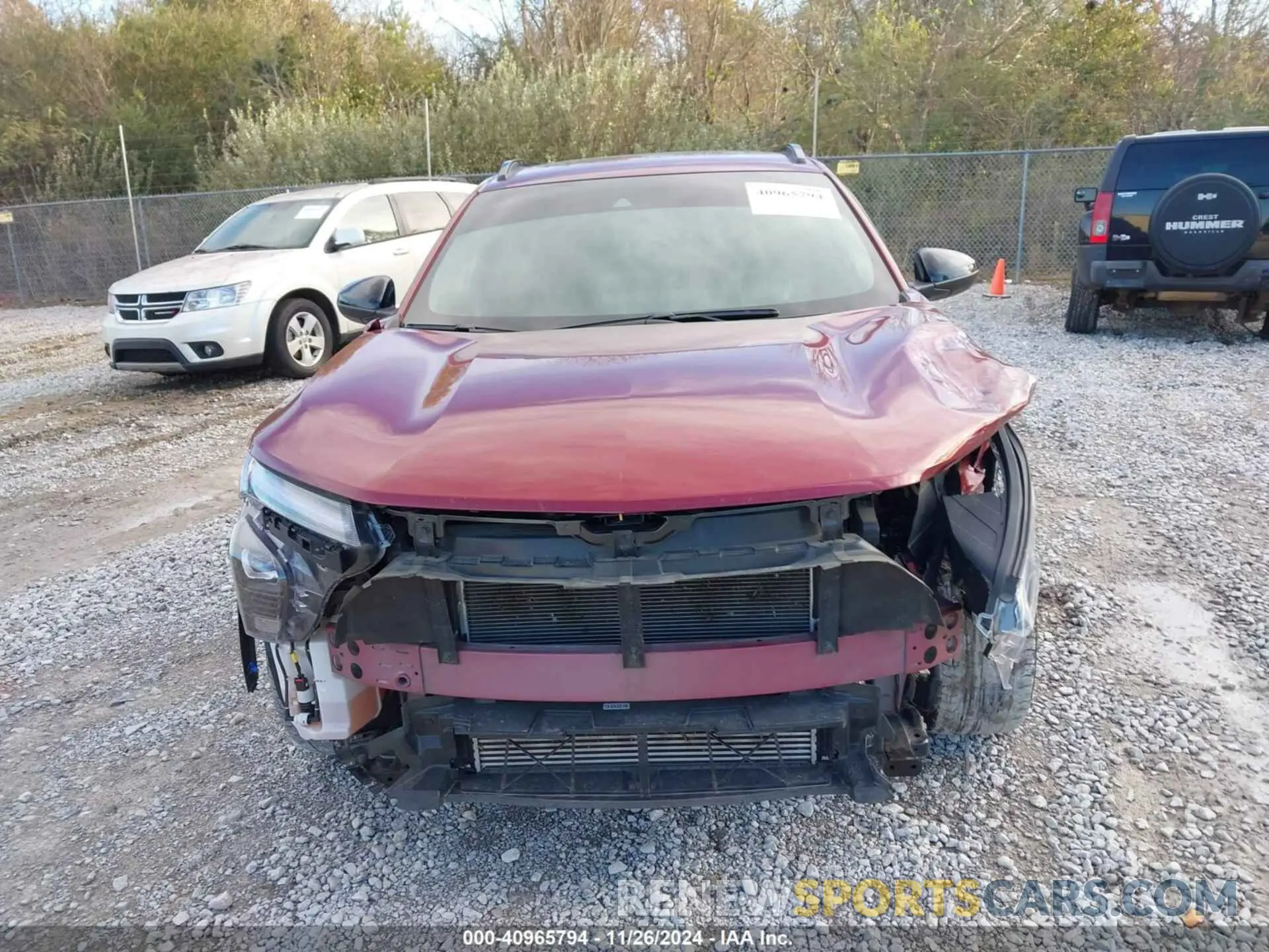 13 fotografías del automóvil dañado KL77LJE29RC070028 CHEVROLET TRAX 2024