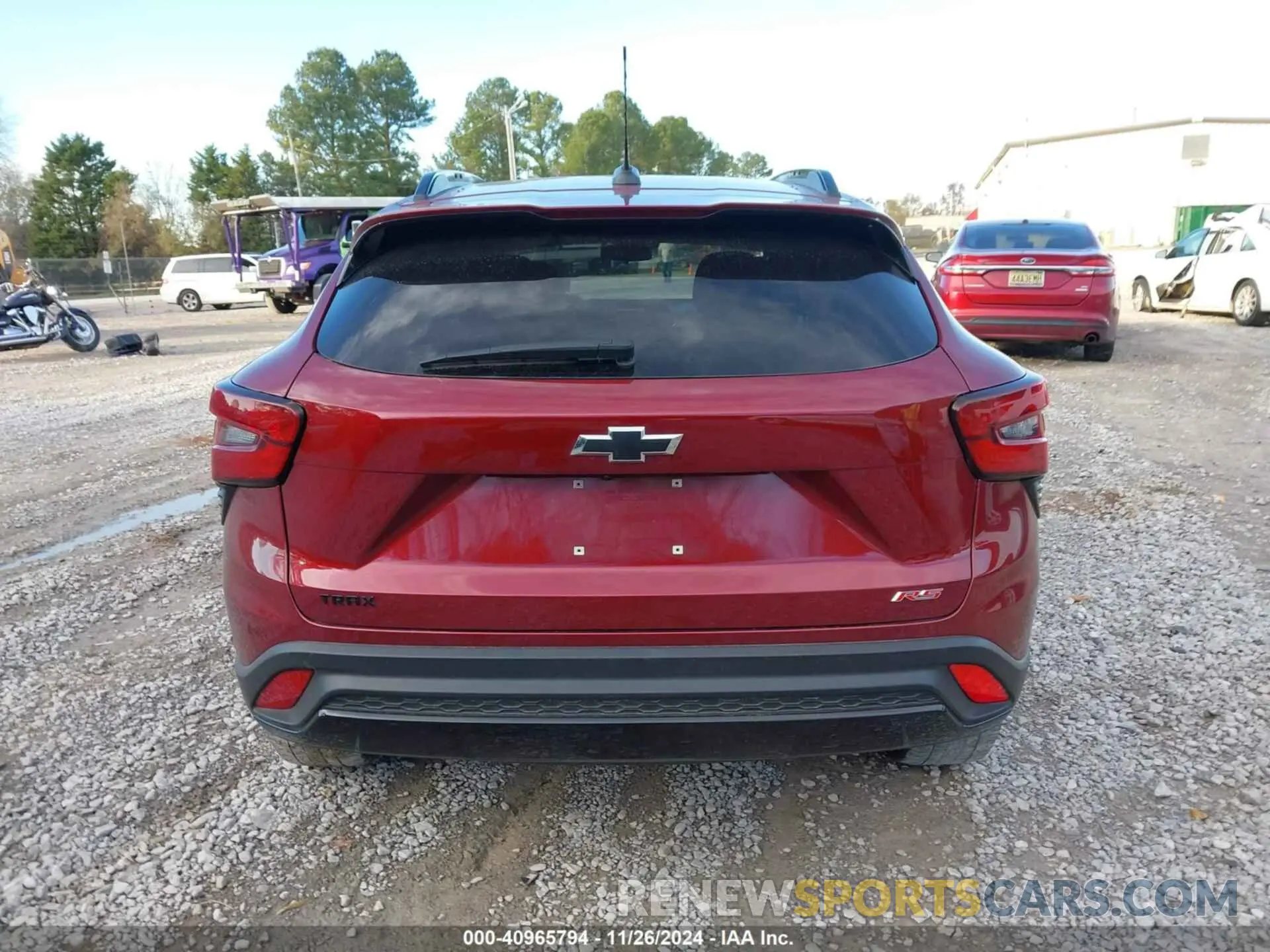 17 fotografías del automóvil dañado KL77LJE29RC070028 CHEVROLET TRAX 2024