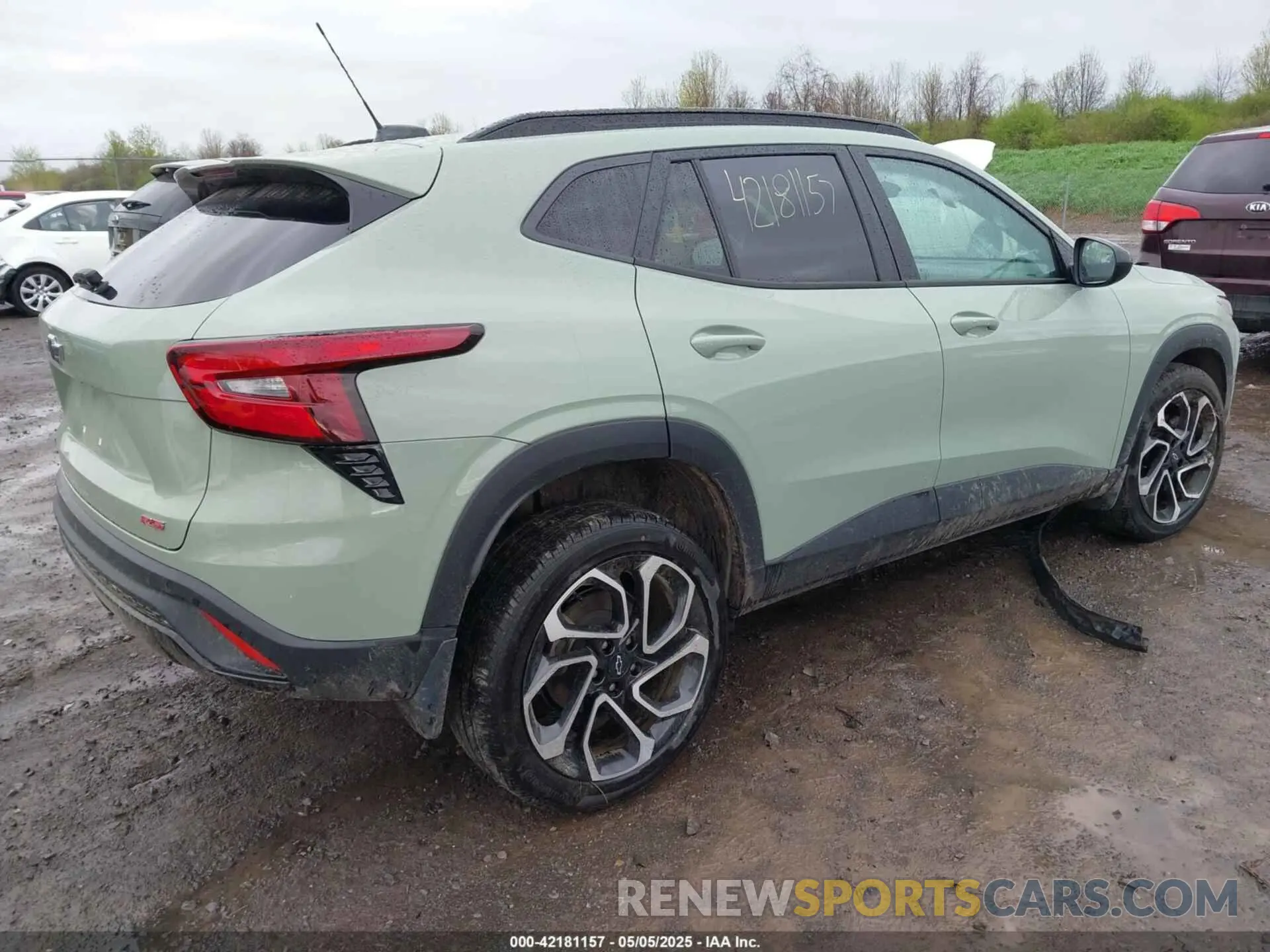 4 fotografías del automóvil dañado KL77LJE29RC144158 CHEVROLET TRAX 2024