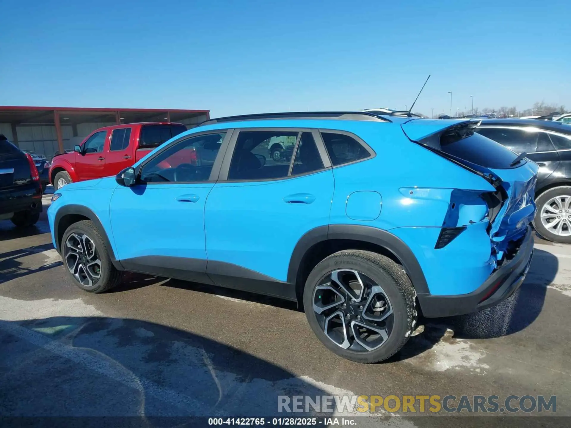 15 fotografías del automóvil dañado KL77LJE29RC170162 CHEVROLET TRAX 2024