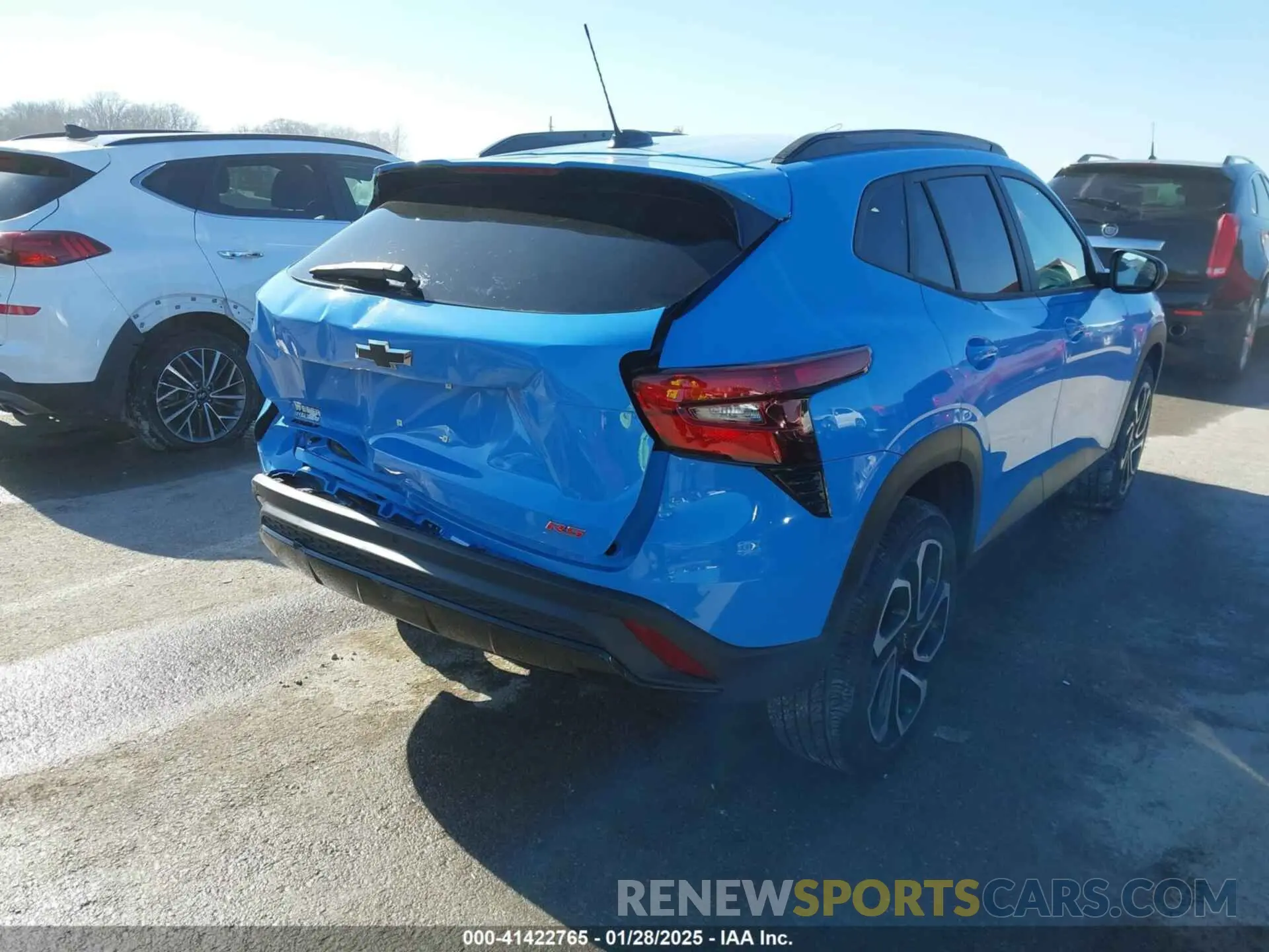 19 fotografías del automóvil dañado KL77LJE29RC170162 CHEVROLET TRAX 2024