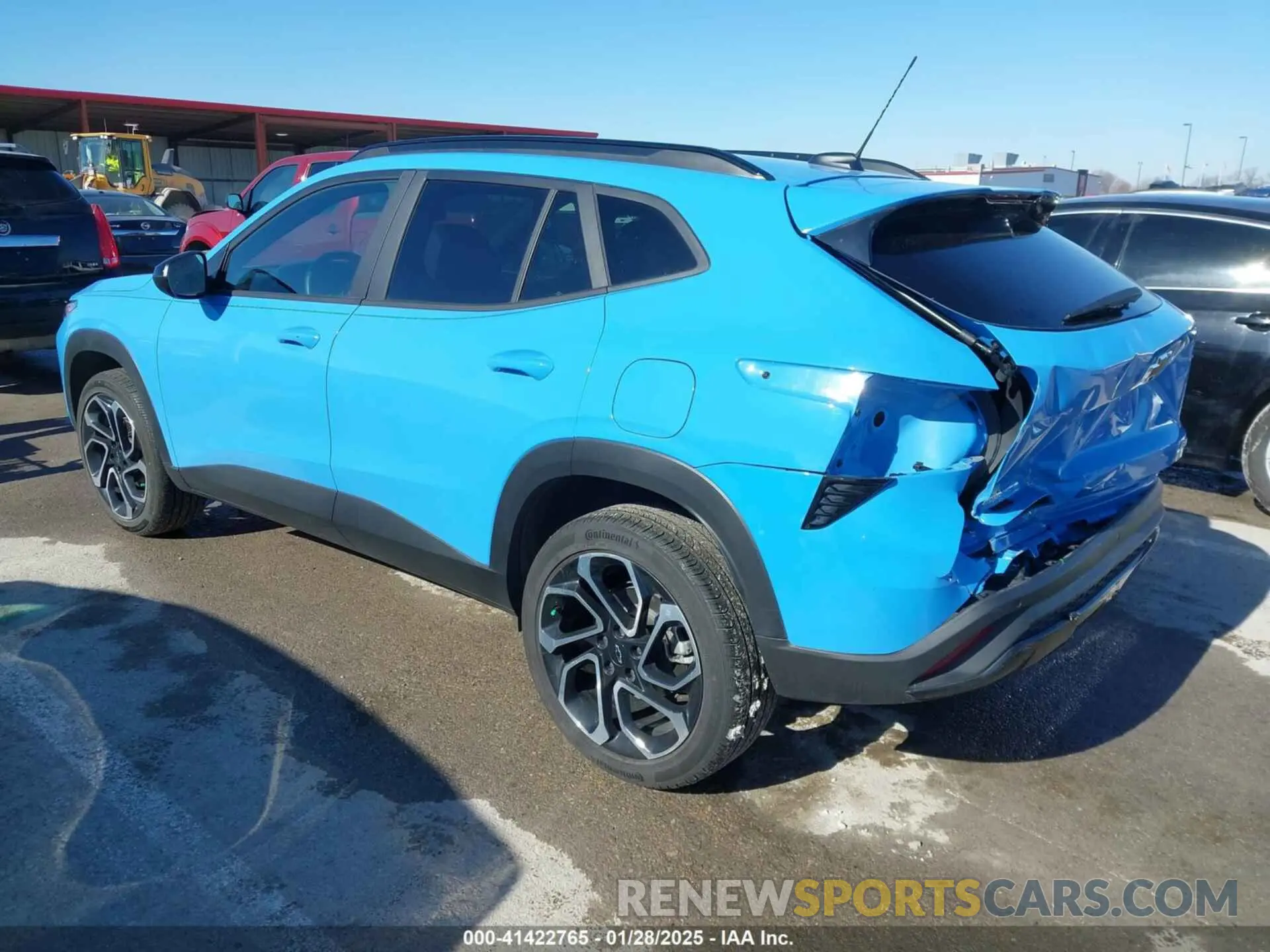 3 fotografías del automóvil dañado KL77LJE29RC170162 CHEVROLET TRAX 2024