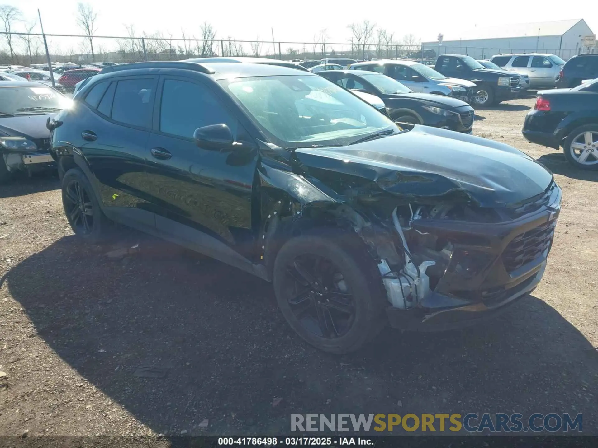 1 fotografías del automóvil dañado KL77LKE20RC058954 CHEVROLET TRAX 2024