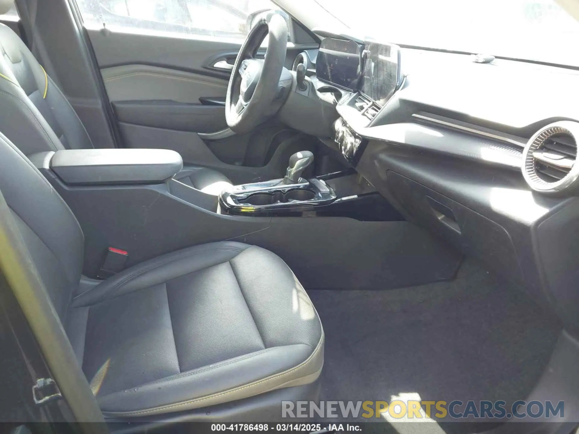 5 fotografías del automóvil dañado KL77LKE20RC058954 CHEVROLET TRAX 2024