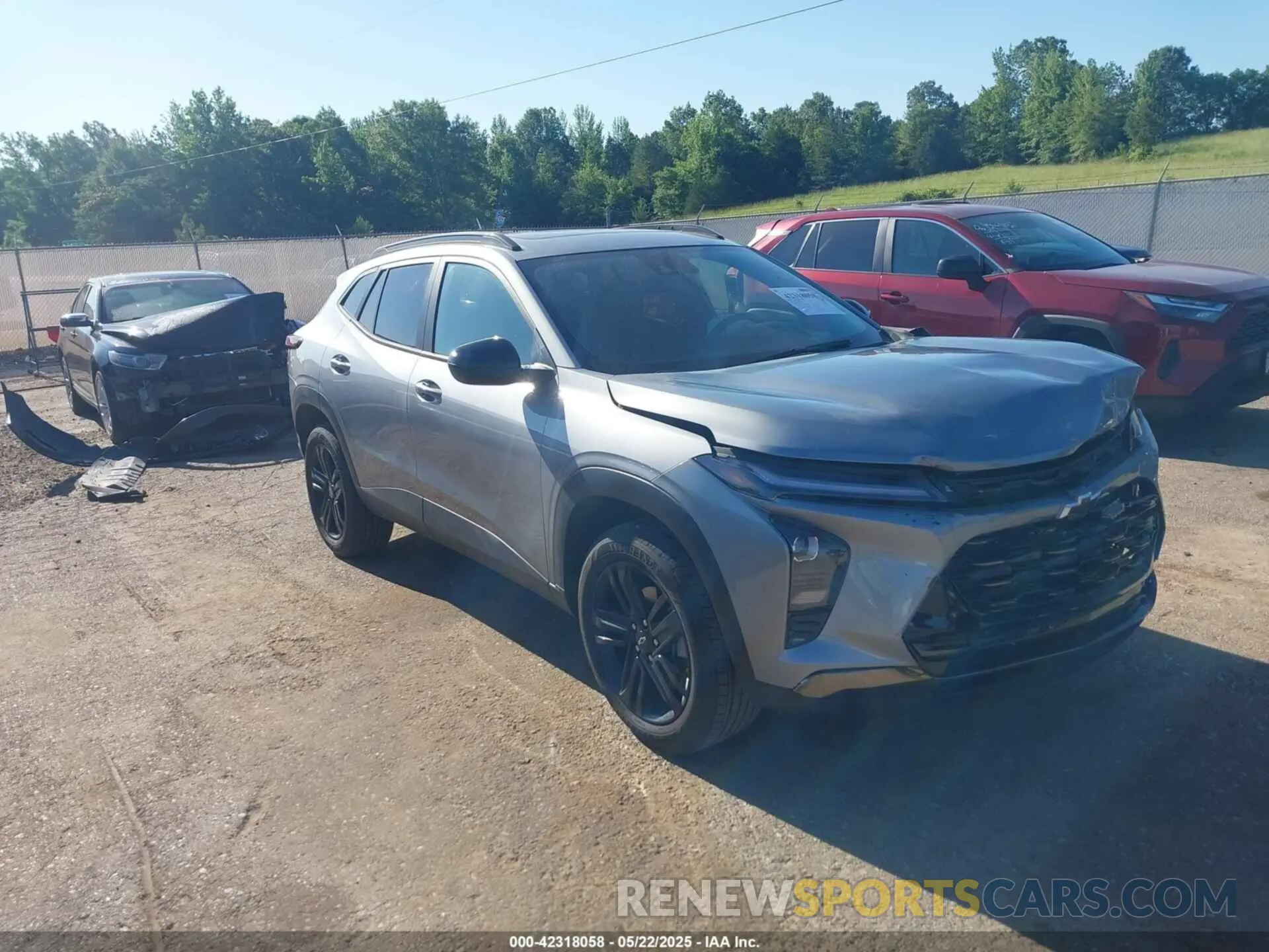 1 fotografías del automóvil dañado KL77LKE20RC161386 CHEVROLET TRAX 2024