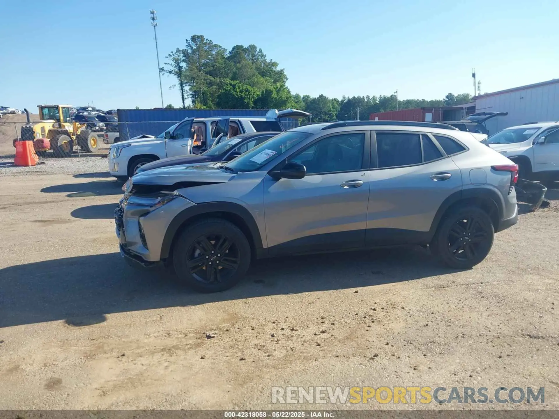 14 fotografías del automóvil dañado KL77LKE20RC161386 CHEVROLET TRAX 2024