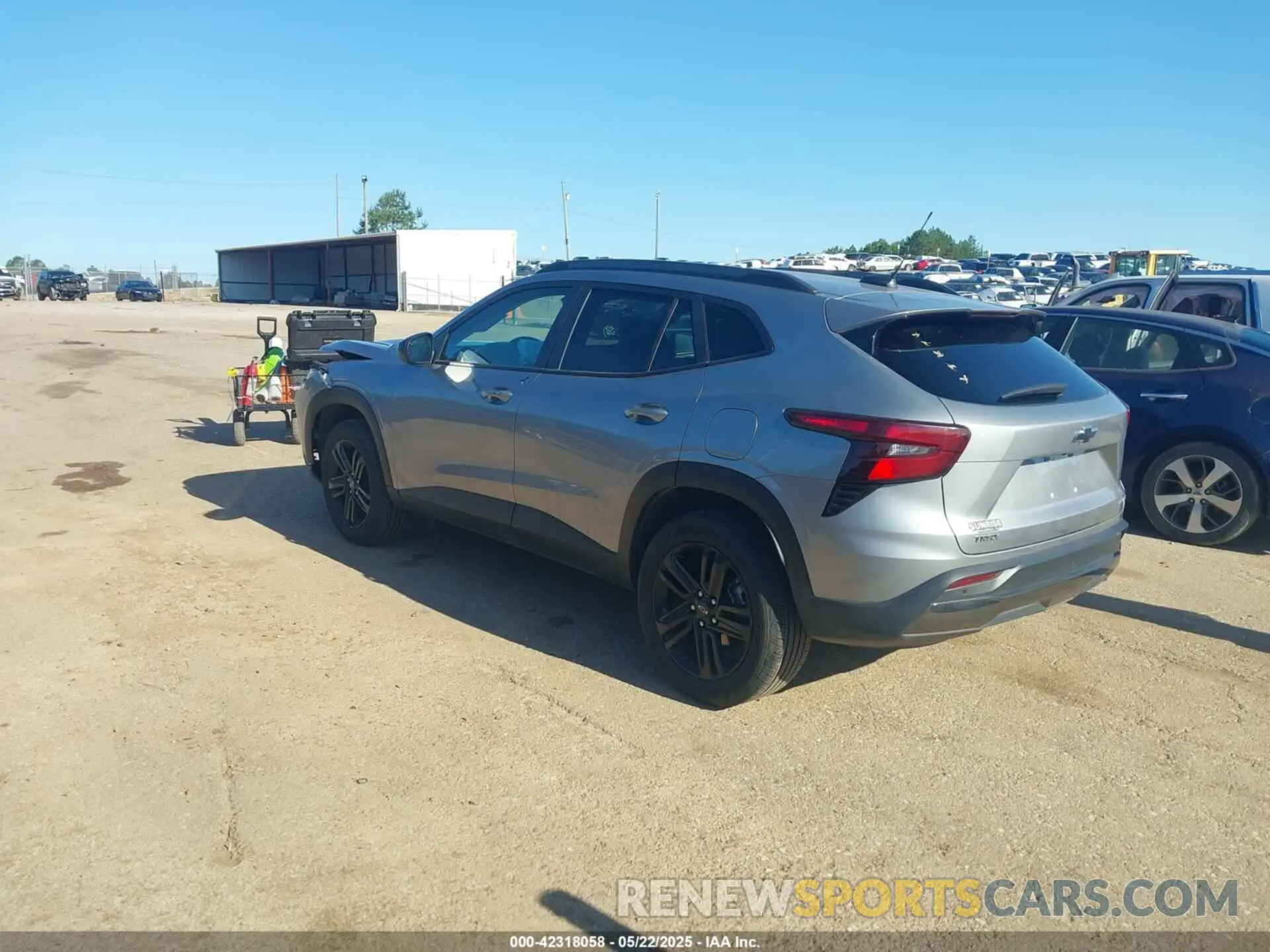 3 fotografías del automóvil dañado KL77LKE20RC161386 CHEVROLET TRAX 2024