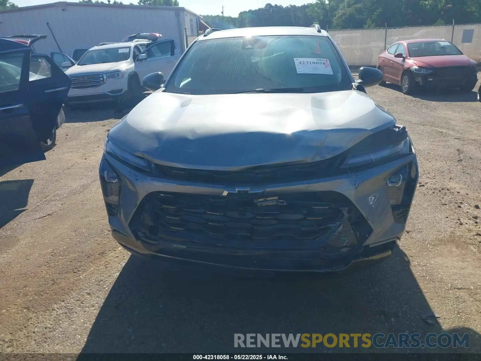 6 fotografías del automóvil dañado KL77LKE20RC161386 CHEVROLET TRAX 2024