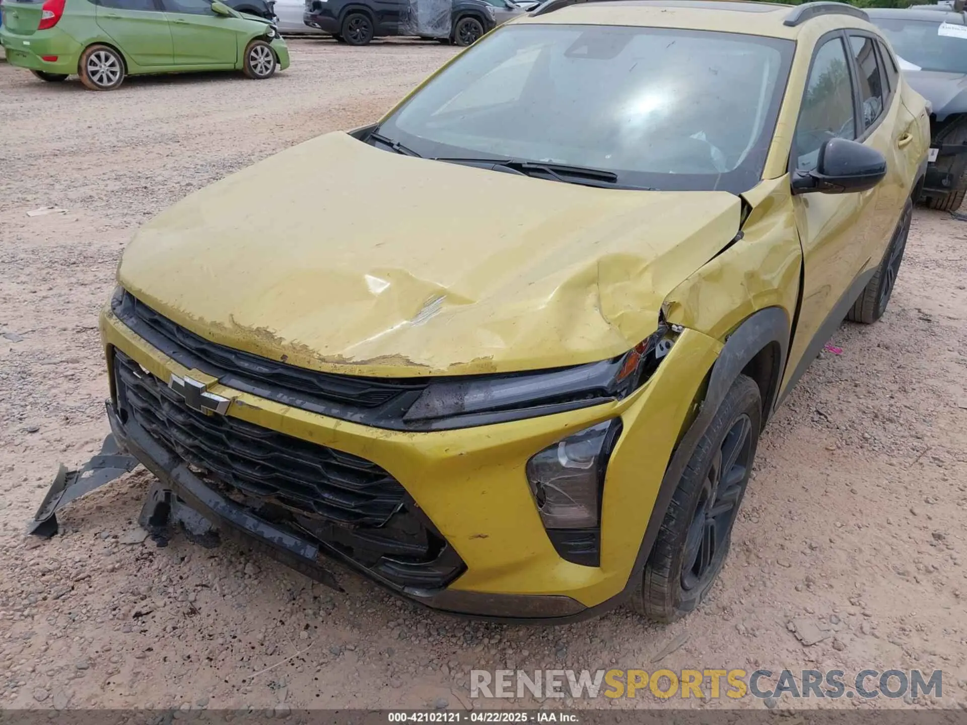 6 fotografías del automóvil dañado KL77LKE22RC192073 CHEVROLET TRAX 2024