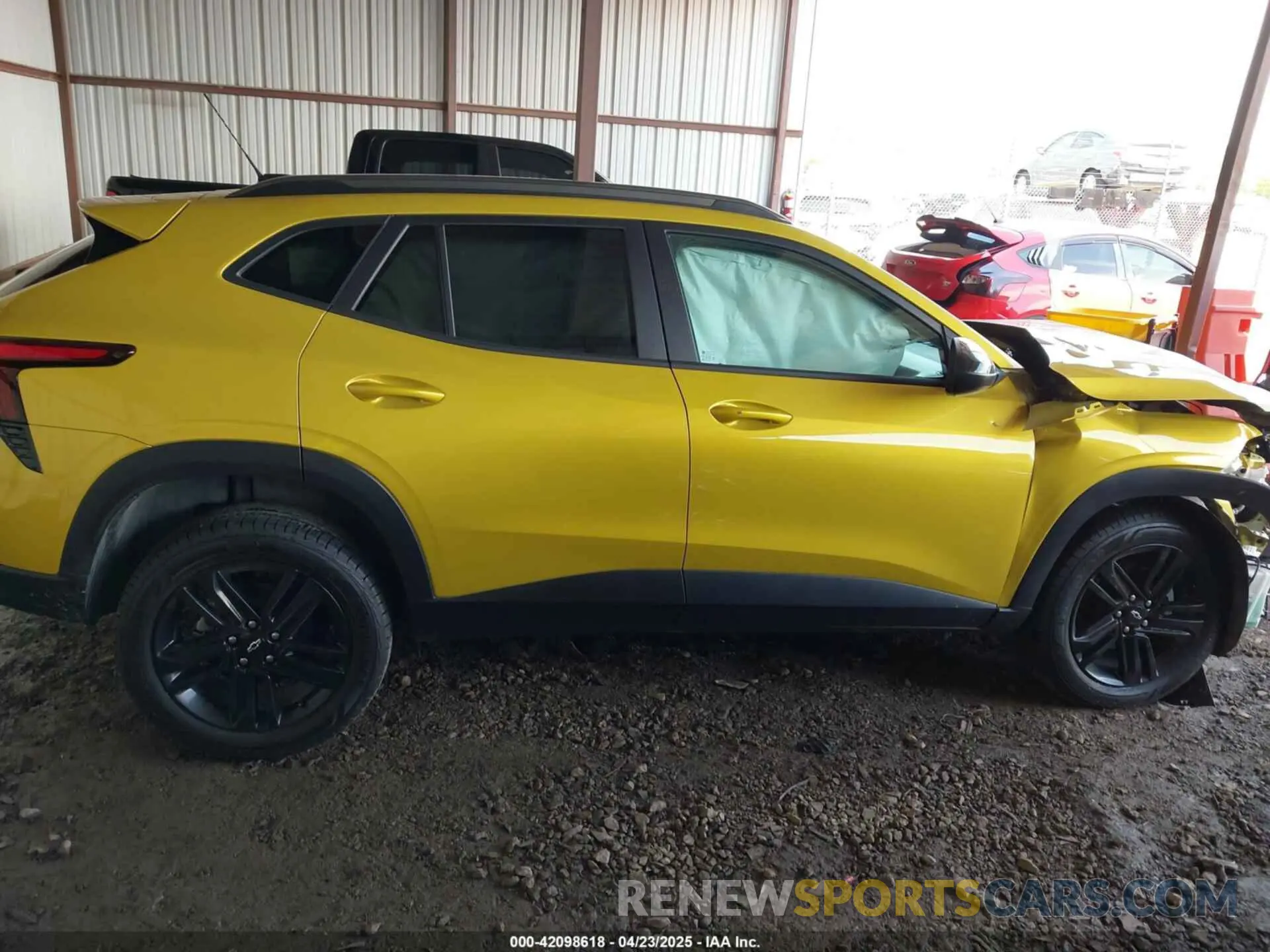 14 fotografías del automóvil dañado KL77LKE23RC013944 CHEVROLET TRAX 2024