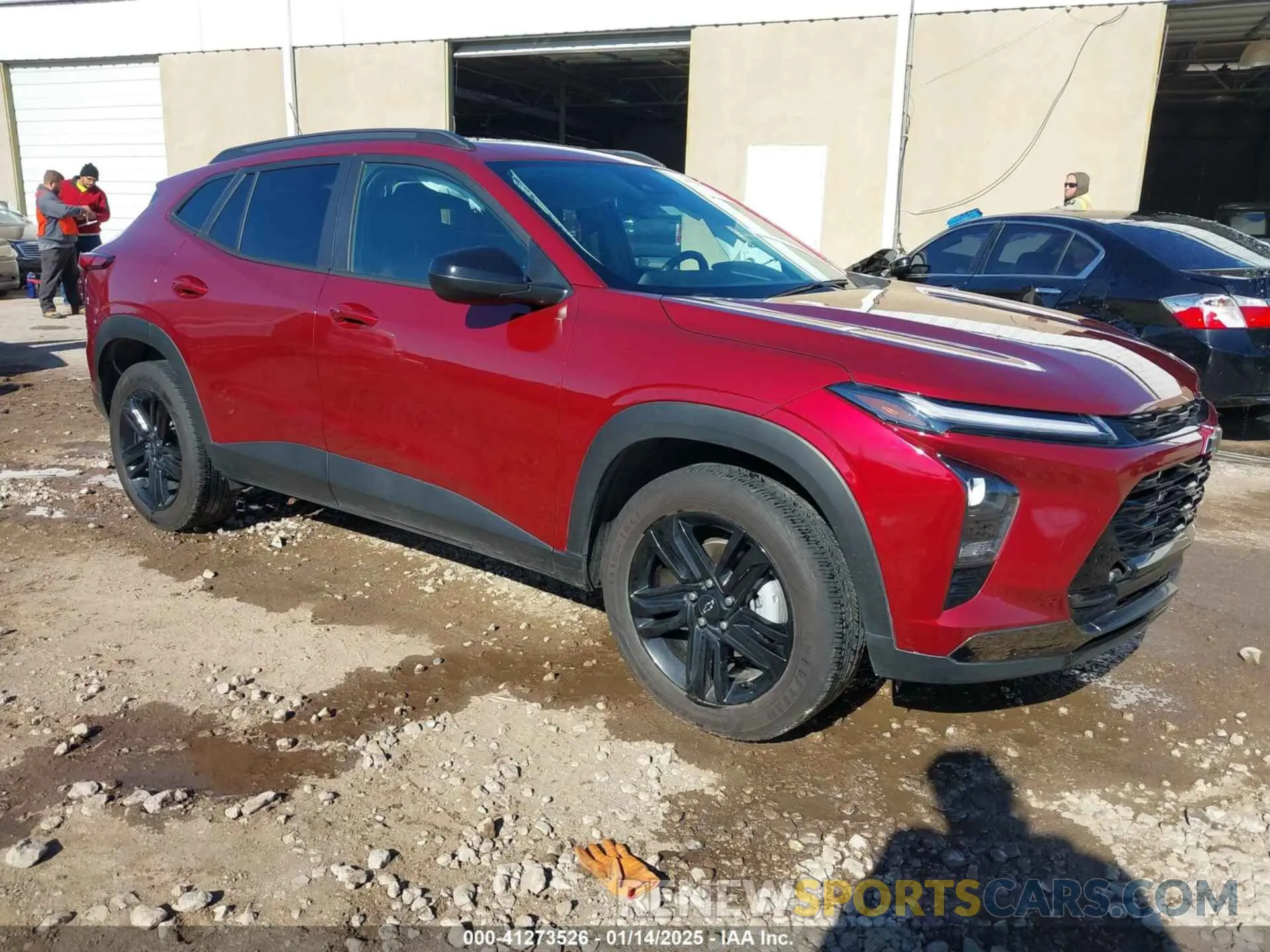 1 fotografías del automóvil dañado KL77LKE23RC165397 CHEVROLET TRAX 2024