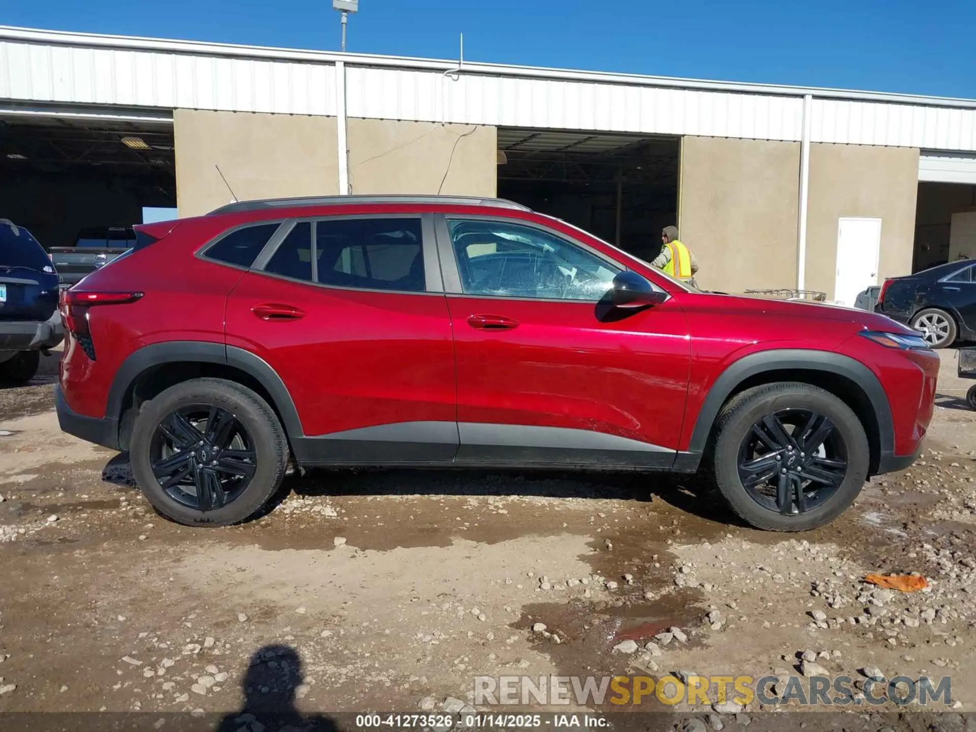 13 fotografías del automóvil dañado KL77LKE23RC165397 CHEVROLET TRAX 2024