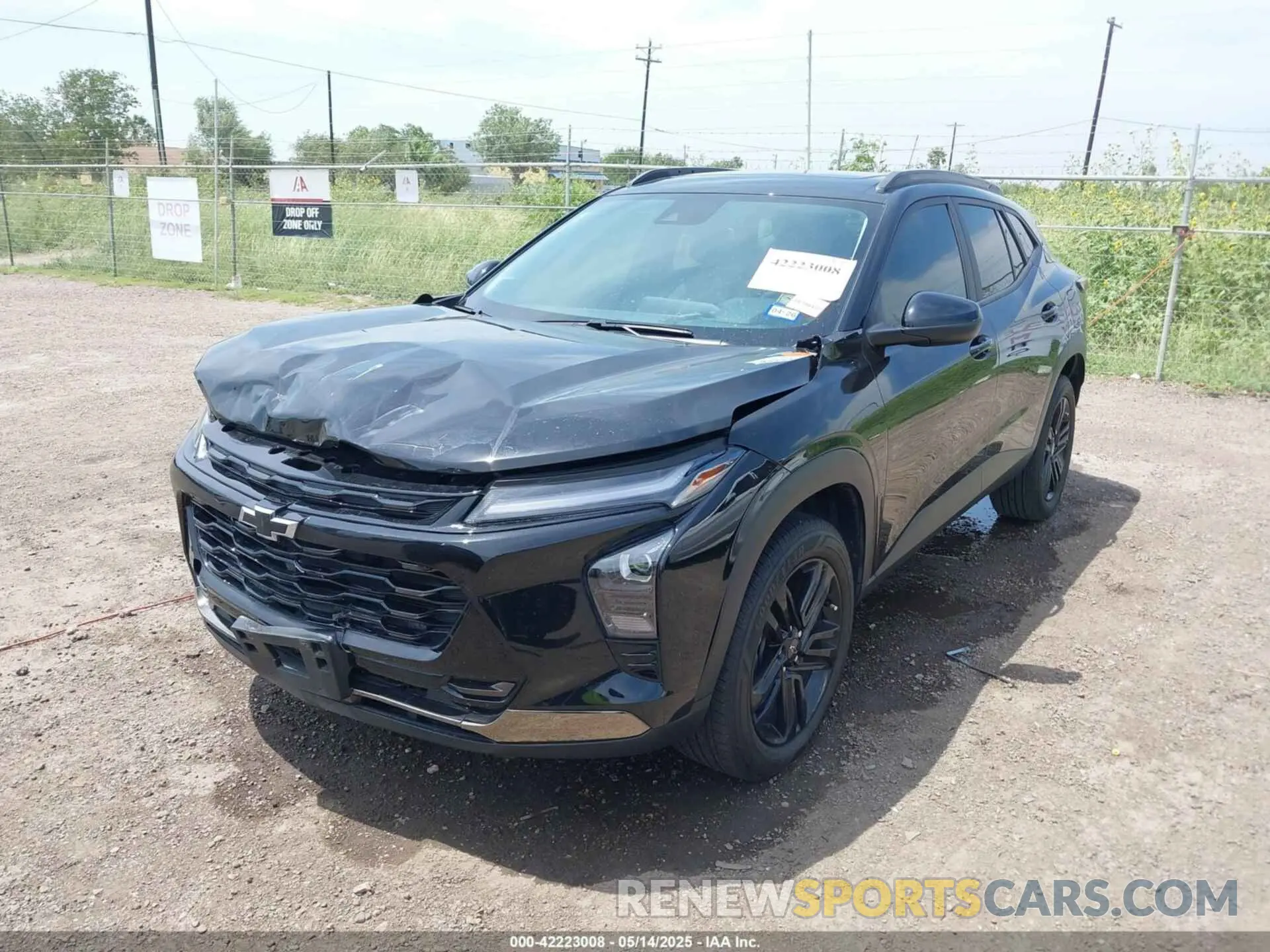2 fotografías del automóvil dañado KL77LKE23RC238056 CHEVROLET TRAX 2024