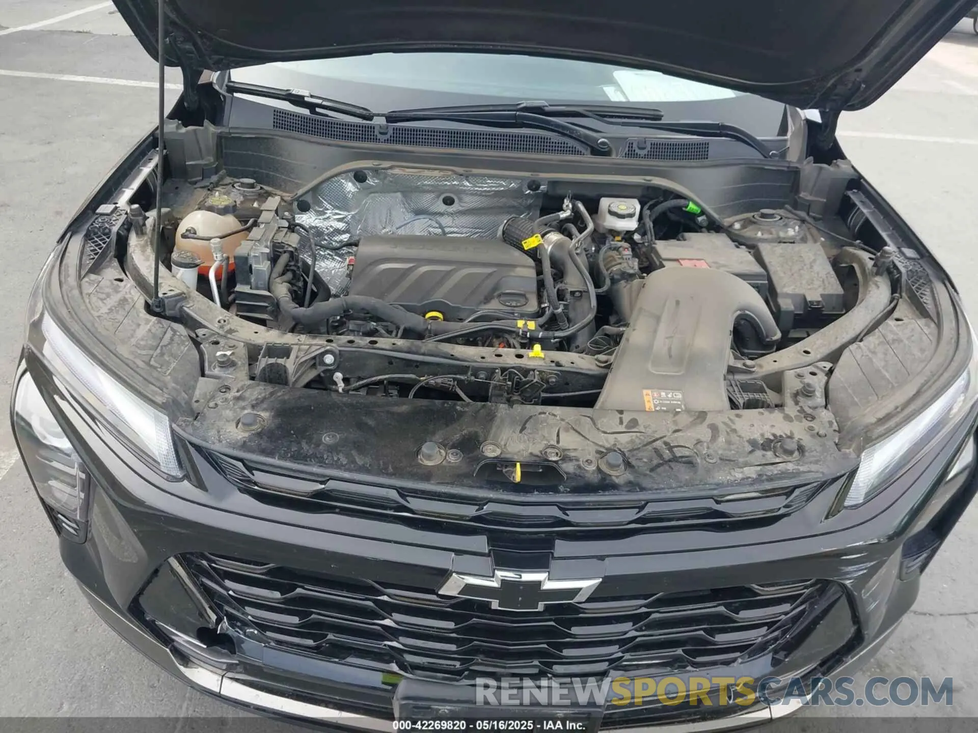 10 fotografías del automóvil dañado KL77LKE25RC201879 CHEVROLET TRAX 2024