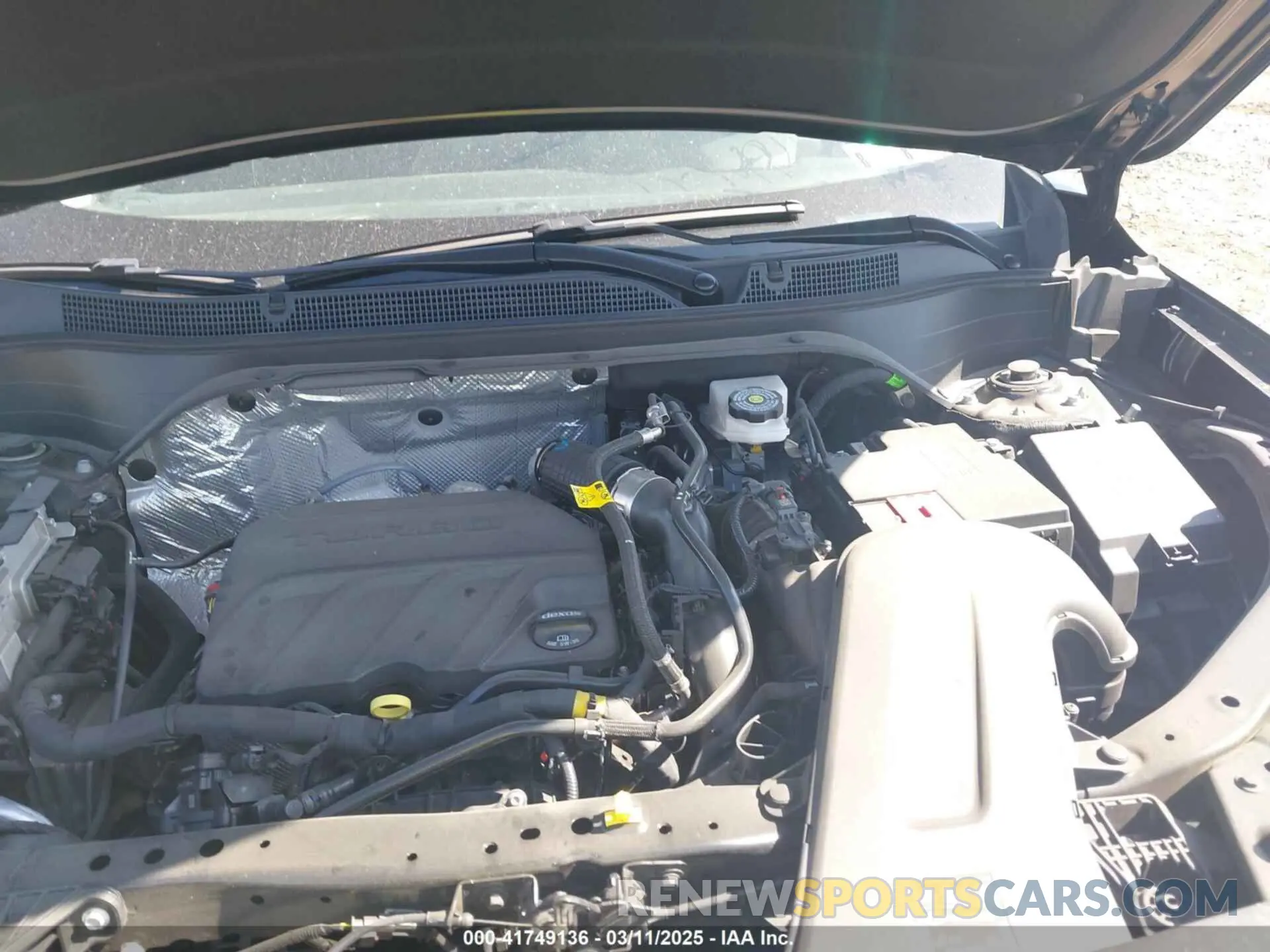 10 fotografías del automóvil dañado KL77LKE26RC023075 CHEVROLET TRAX 2024