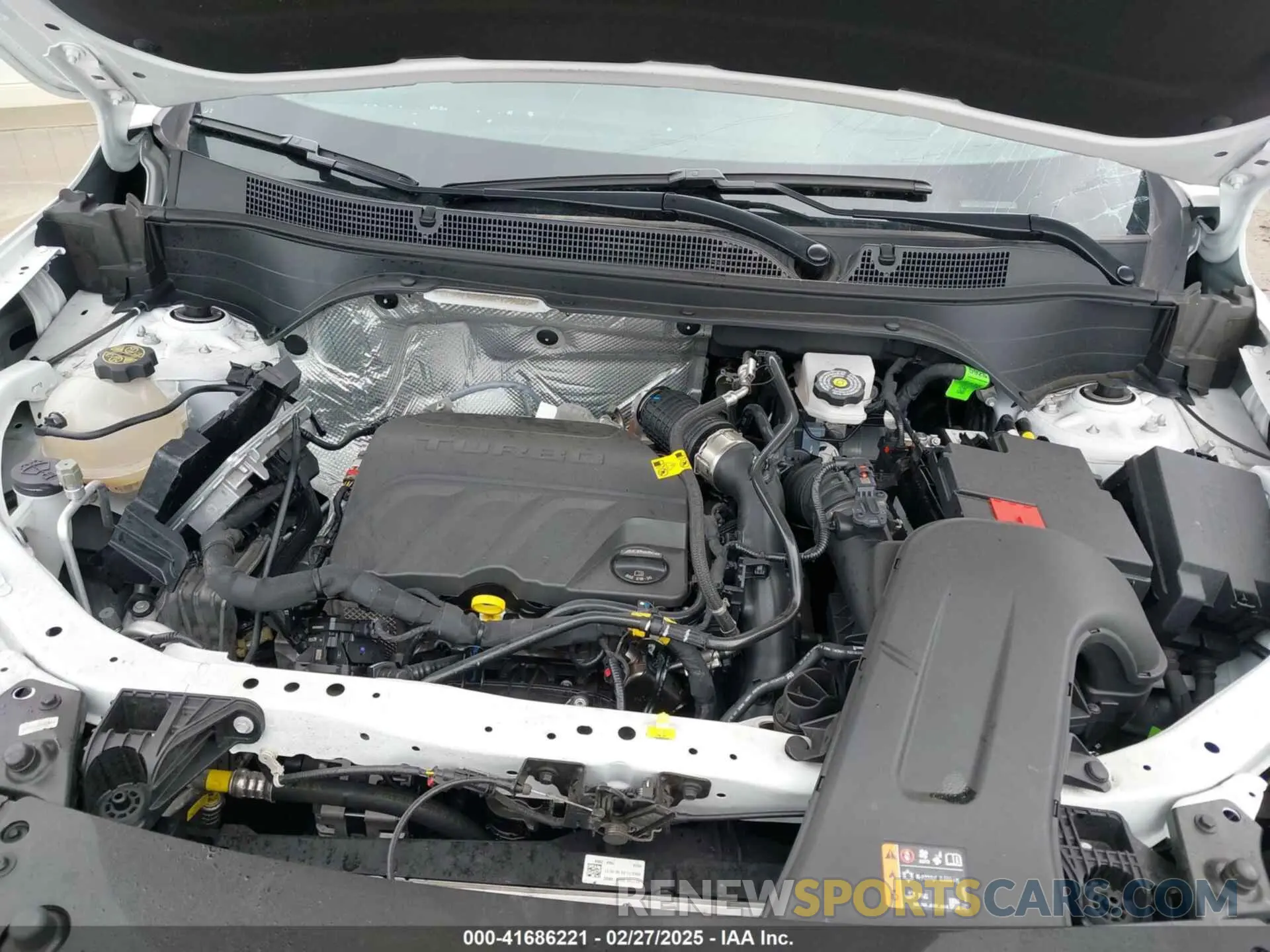 10 fotografías del automóvil dañado KL77LKE26RC177687 CHEVROLET TRAX 2024